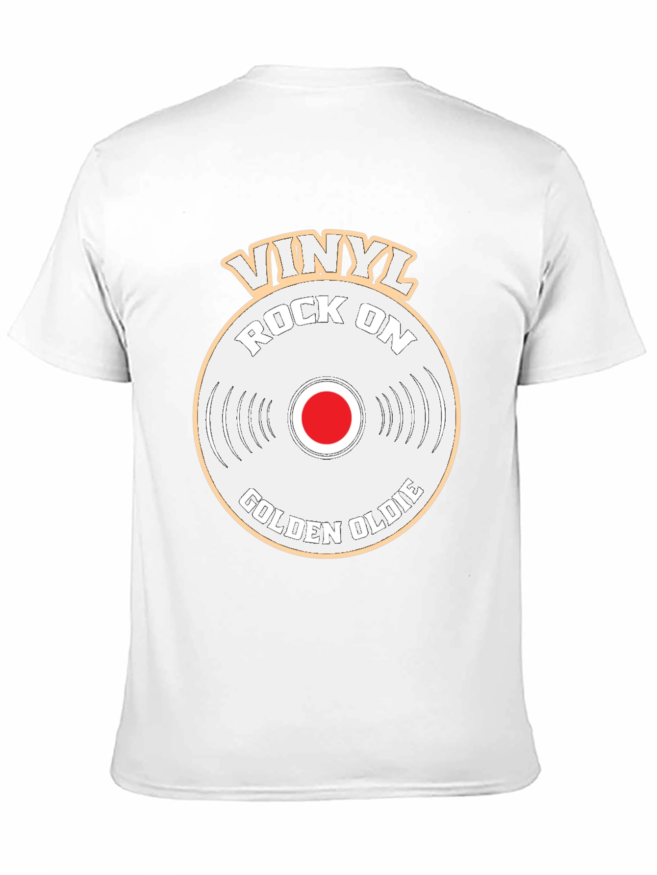 Vinyl Rock On Golden Oldie T-Shirt