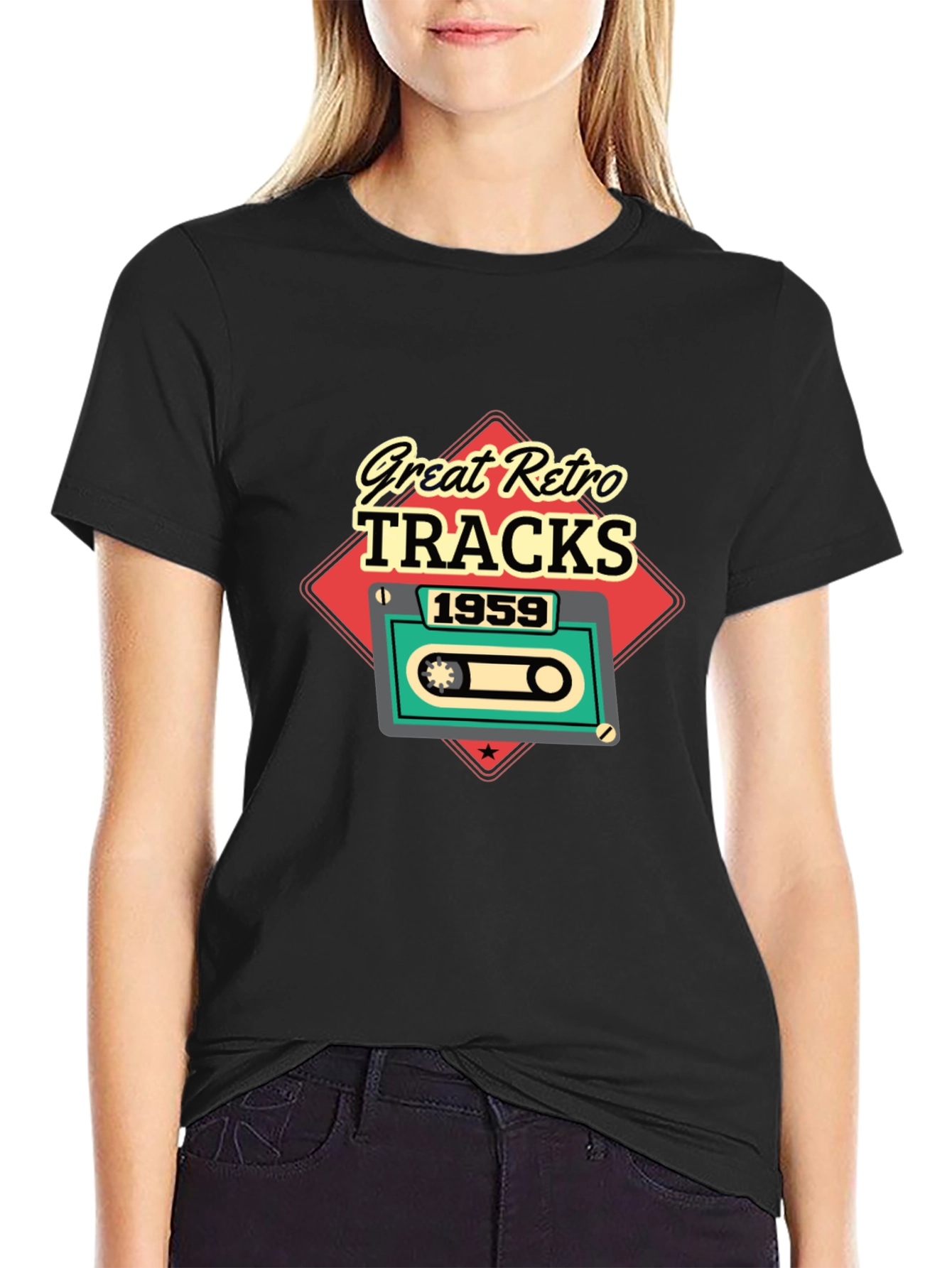 Great Retro Tracks 1959 Graphic Tee
