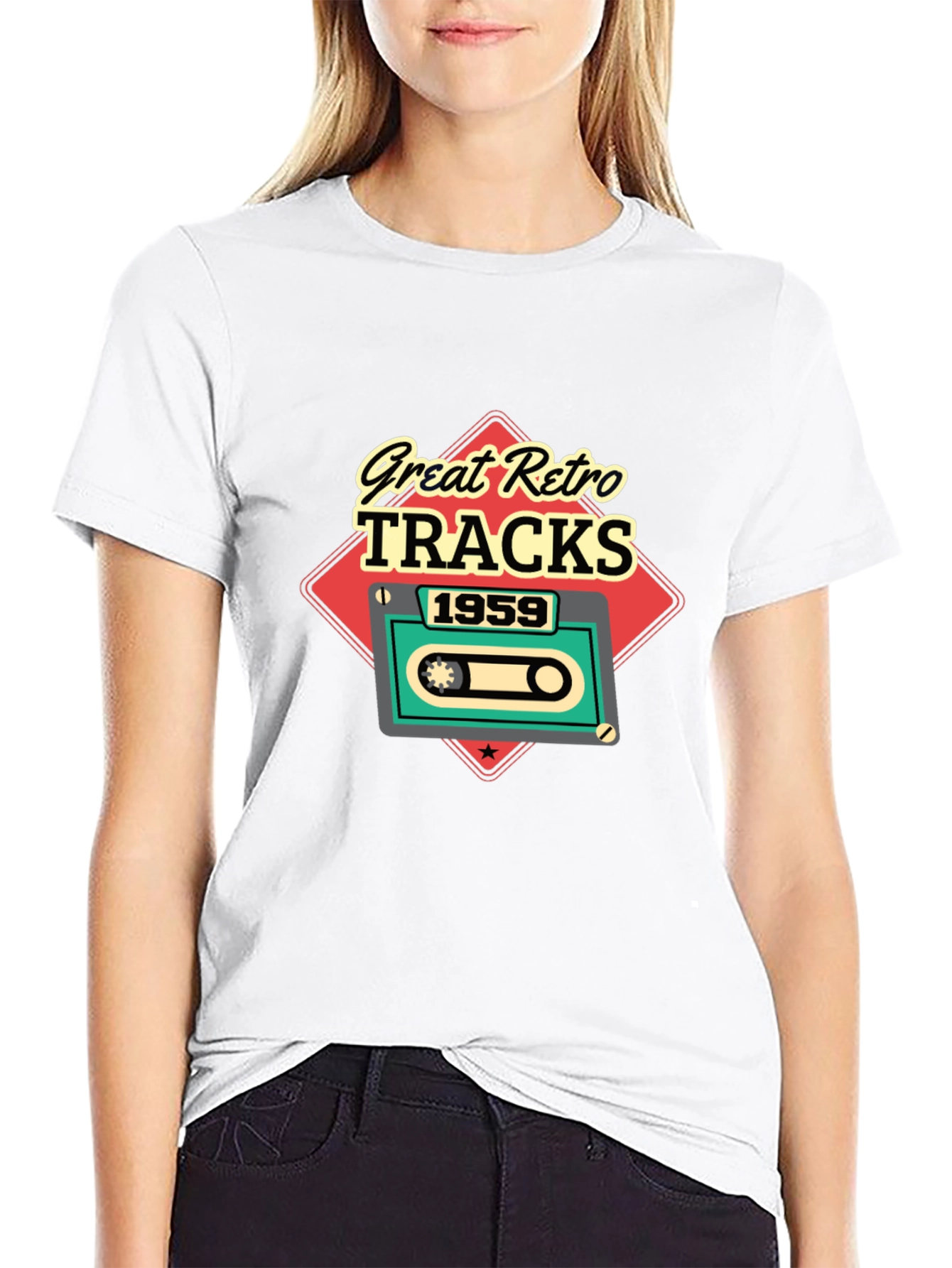 Great Retro Tracks 1959 Graphic Tee