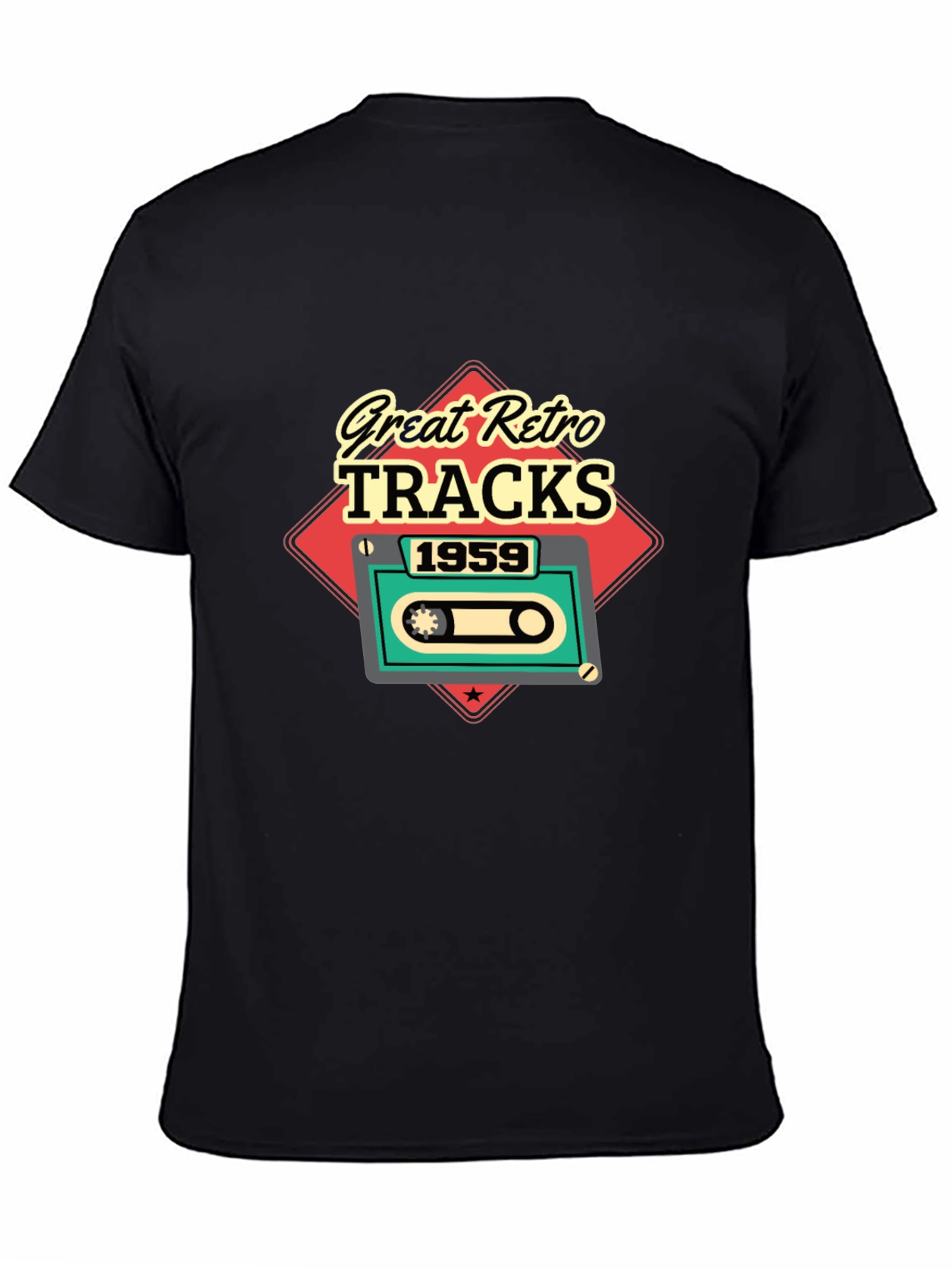 Great Retro Tracks 1959 Graphic Tee
