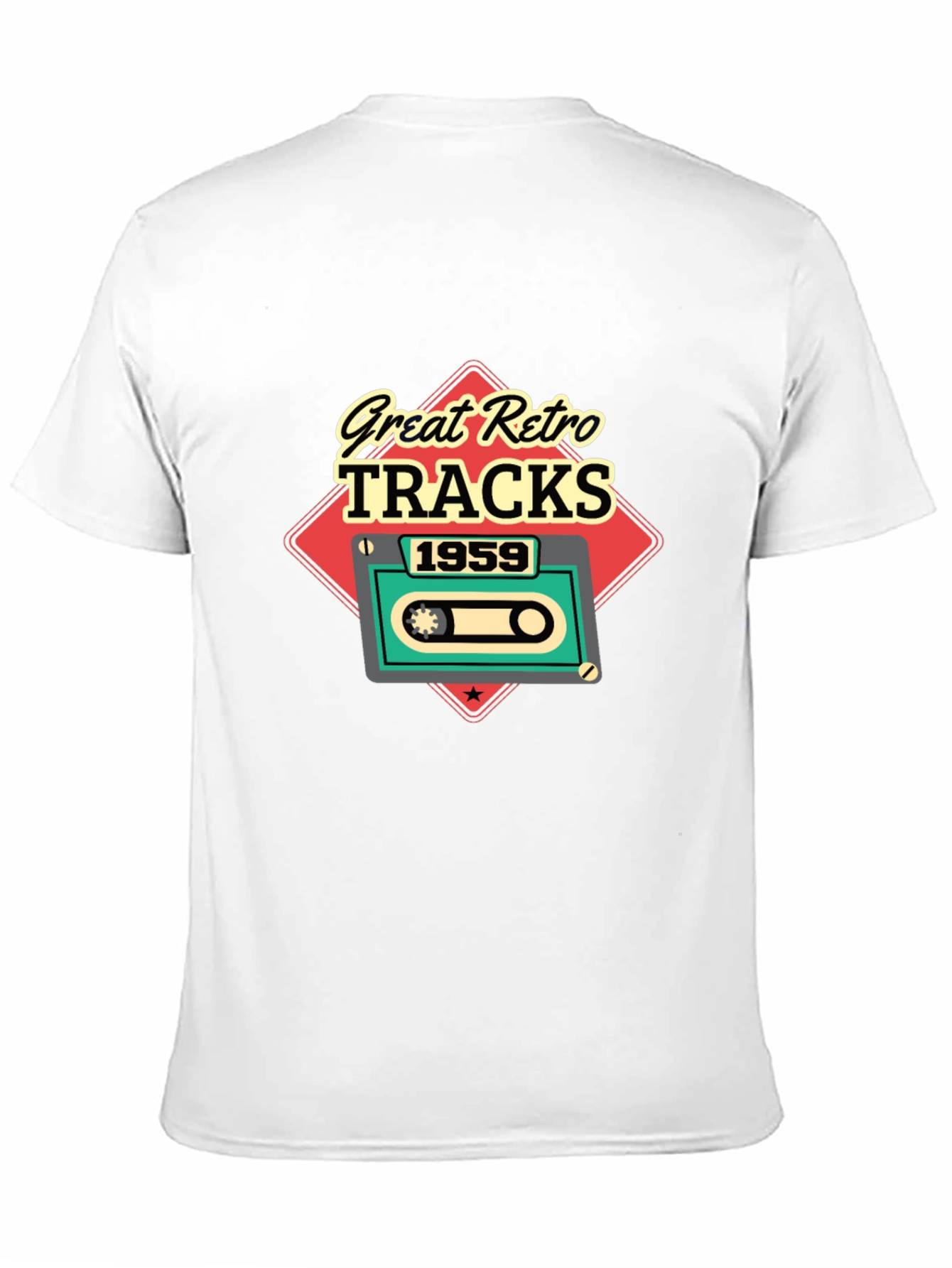 Great Retro Tracks 1959 Graphic Tee