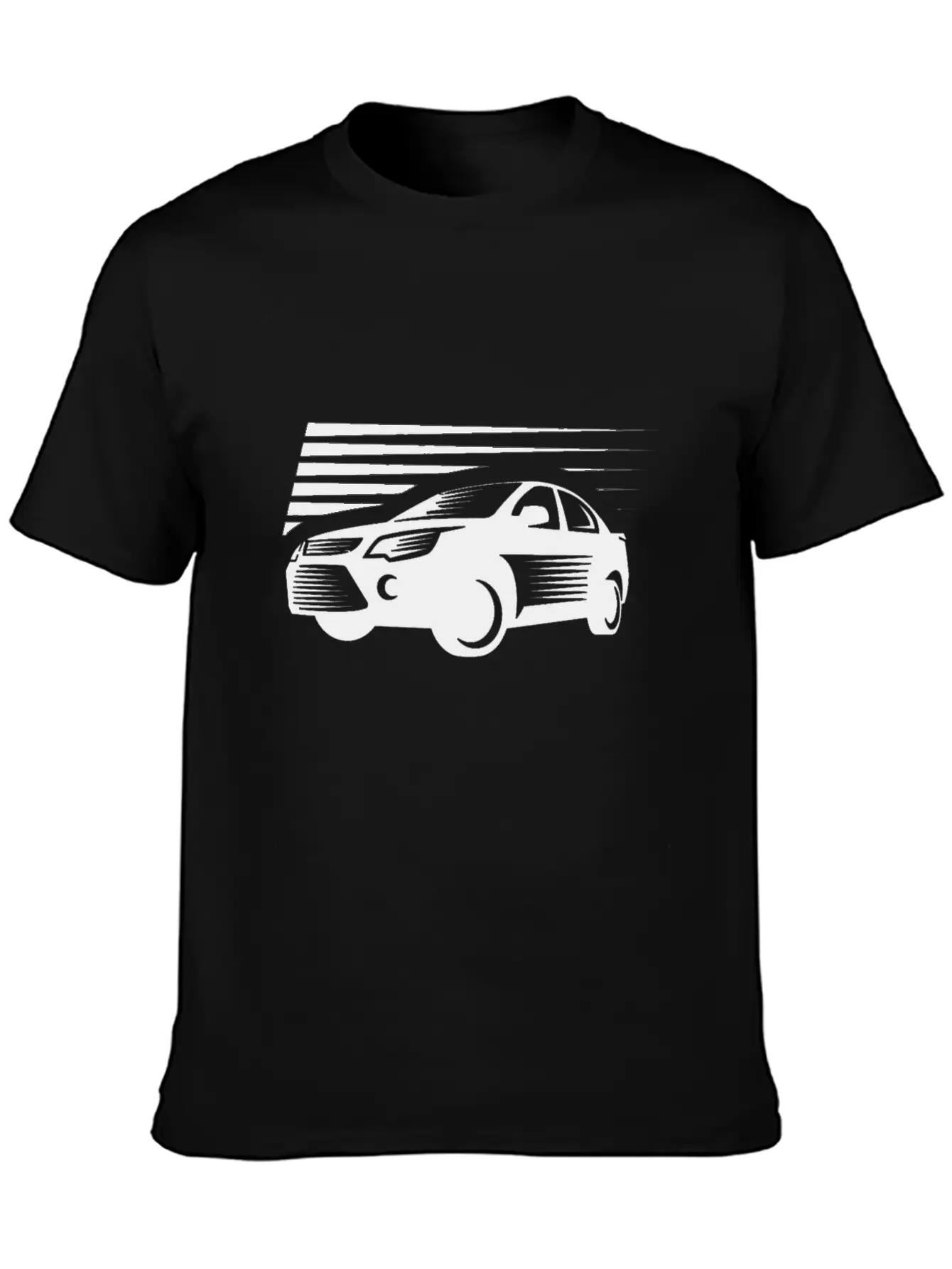 Modern Car Unisex Casual T-Shirt – Clean Design For Daily Comfort
