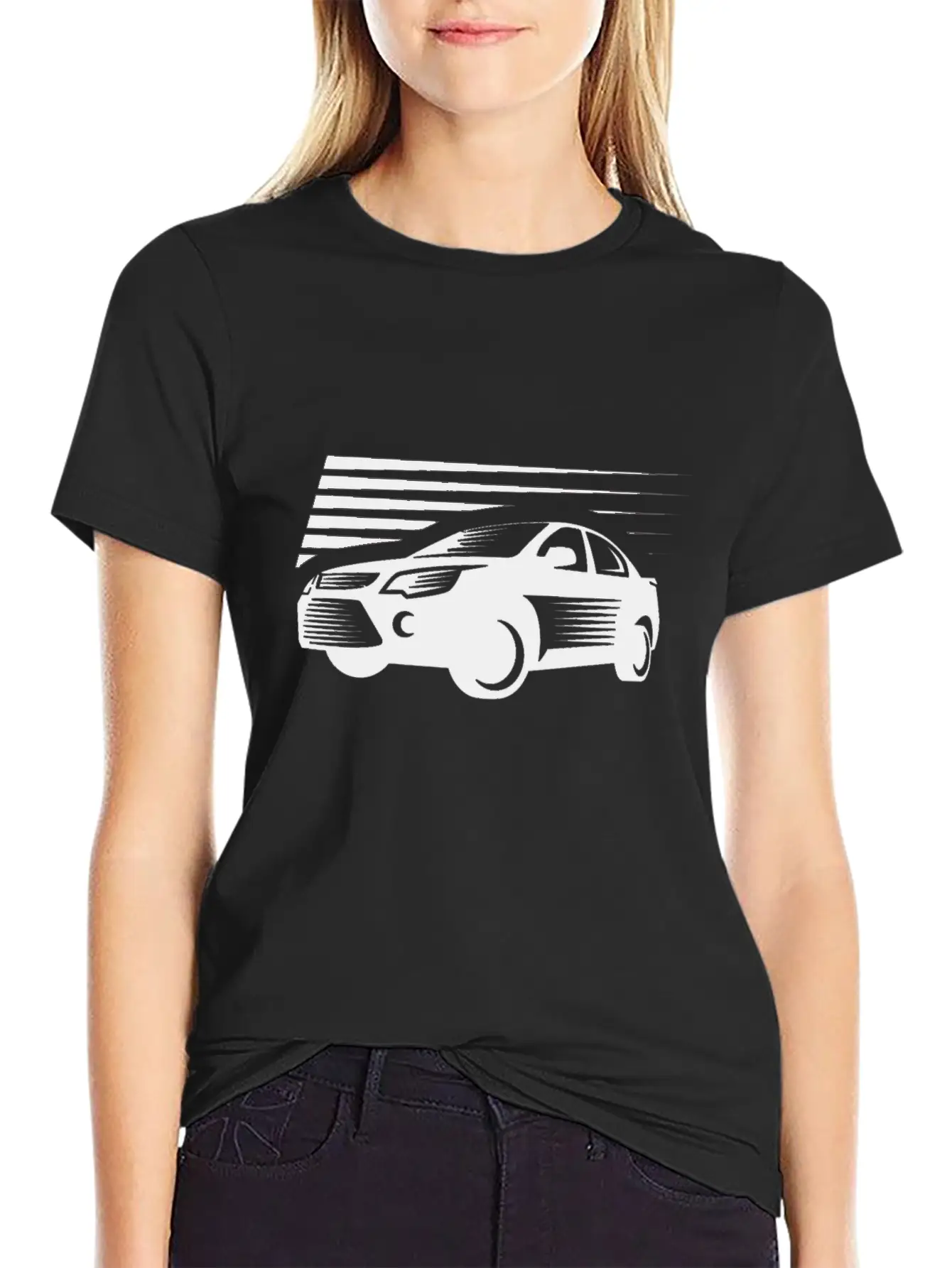 Modern Car Unisex Casual T-Shirt – Clean Design For Daily Comfort
