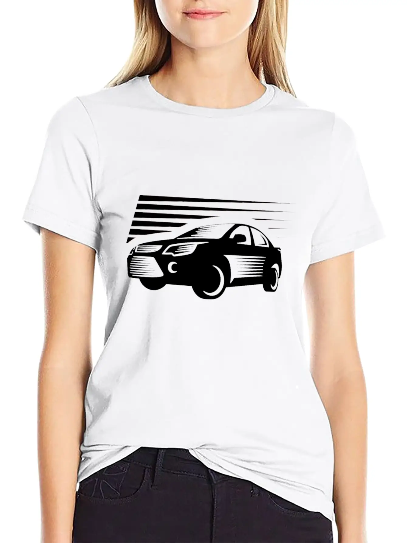 Modern Car Unisex Casual T-Shirt – Clean Design For Daily Comfort