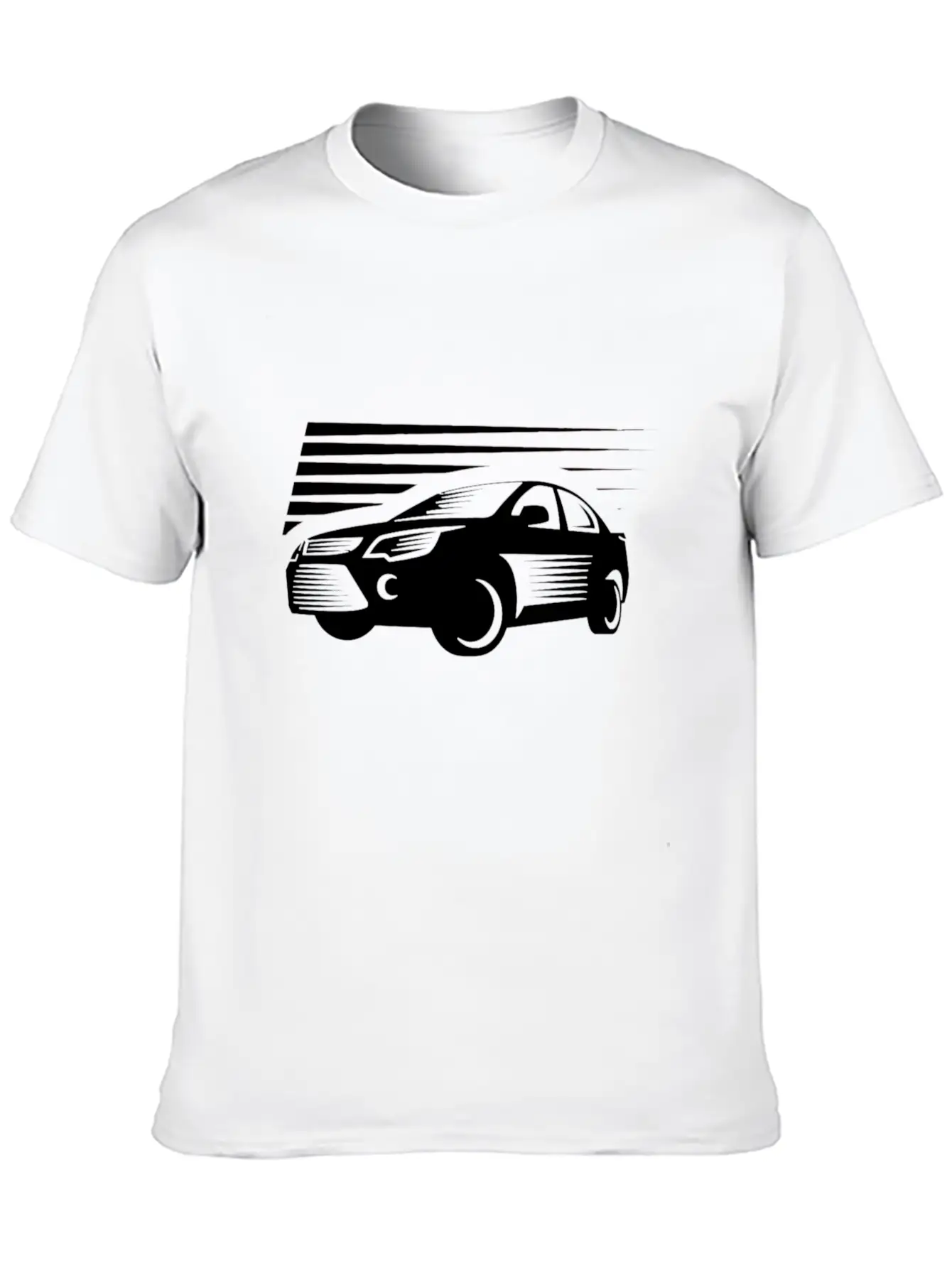 Modern Car Unisex Casual T-Shirt – Clean Design For Daily Comfort