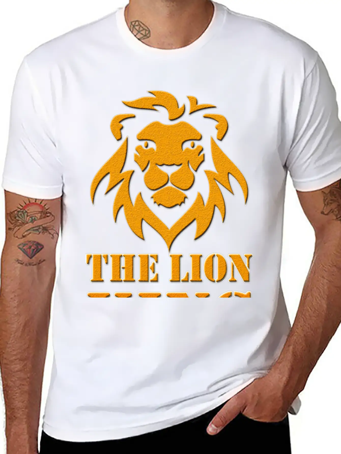 MODERN CUTE DESIGN THE LION KING Unisex Casual T-Shirt – Clean Design For Daily Comfort