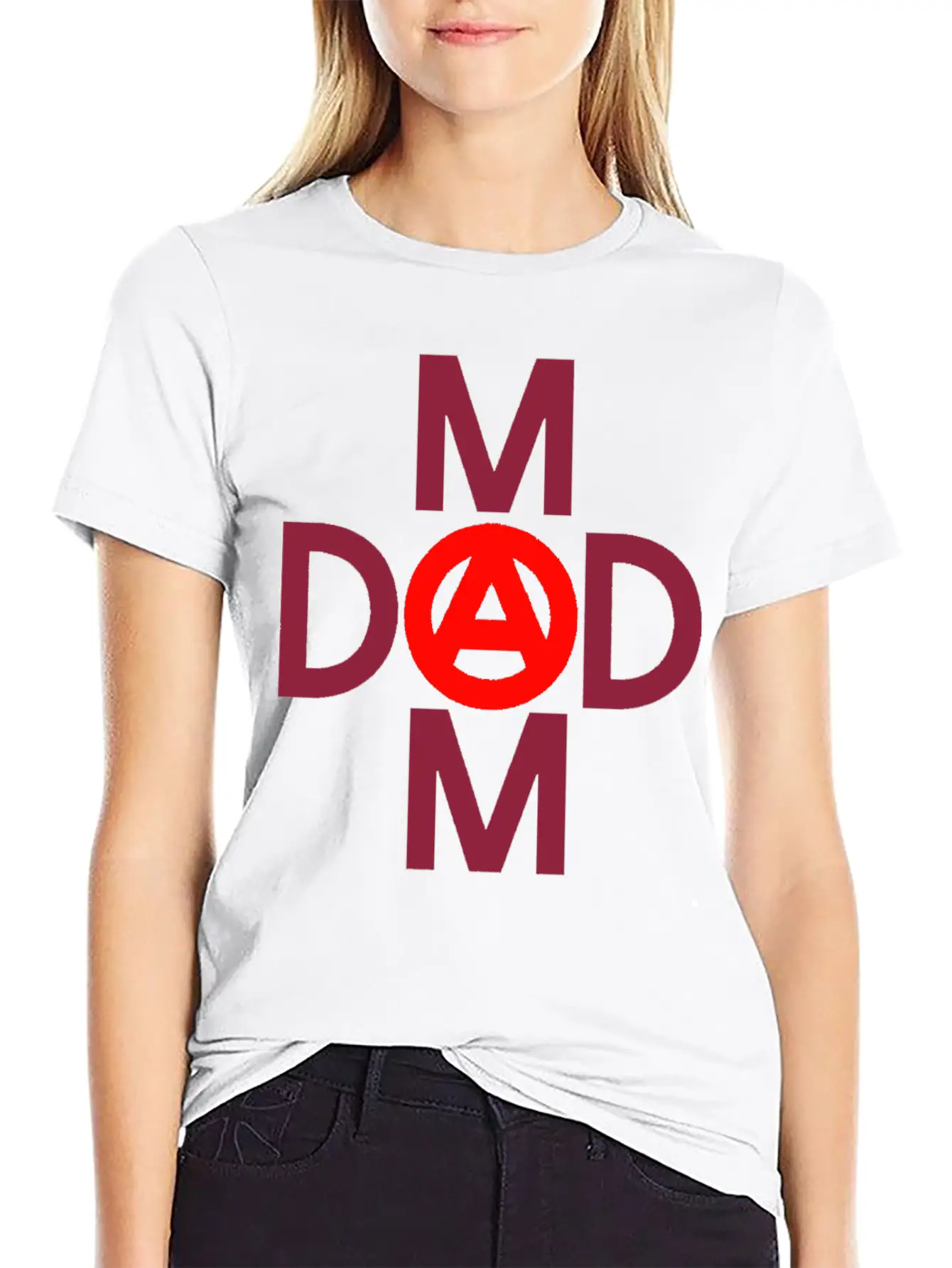 Mom Dad Title Of Creativity Calligraphy Text Arts Unisex Casual T-Shirt – Clean Design For Daily Comfort