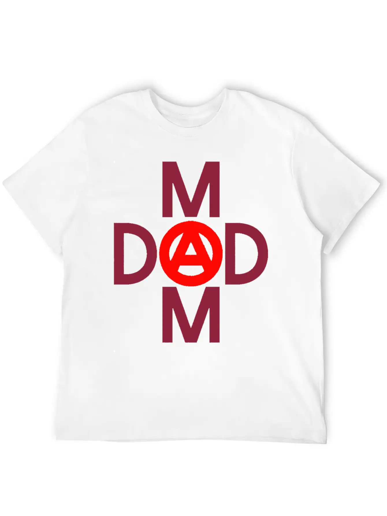 Mom Dad Title Of Creativity Calligraphy Text Arts Unisex Casual T-Shirt – Clean Design For Daily Comfort