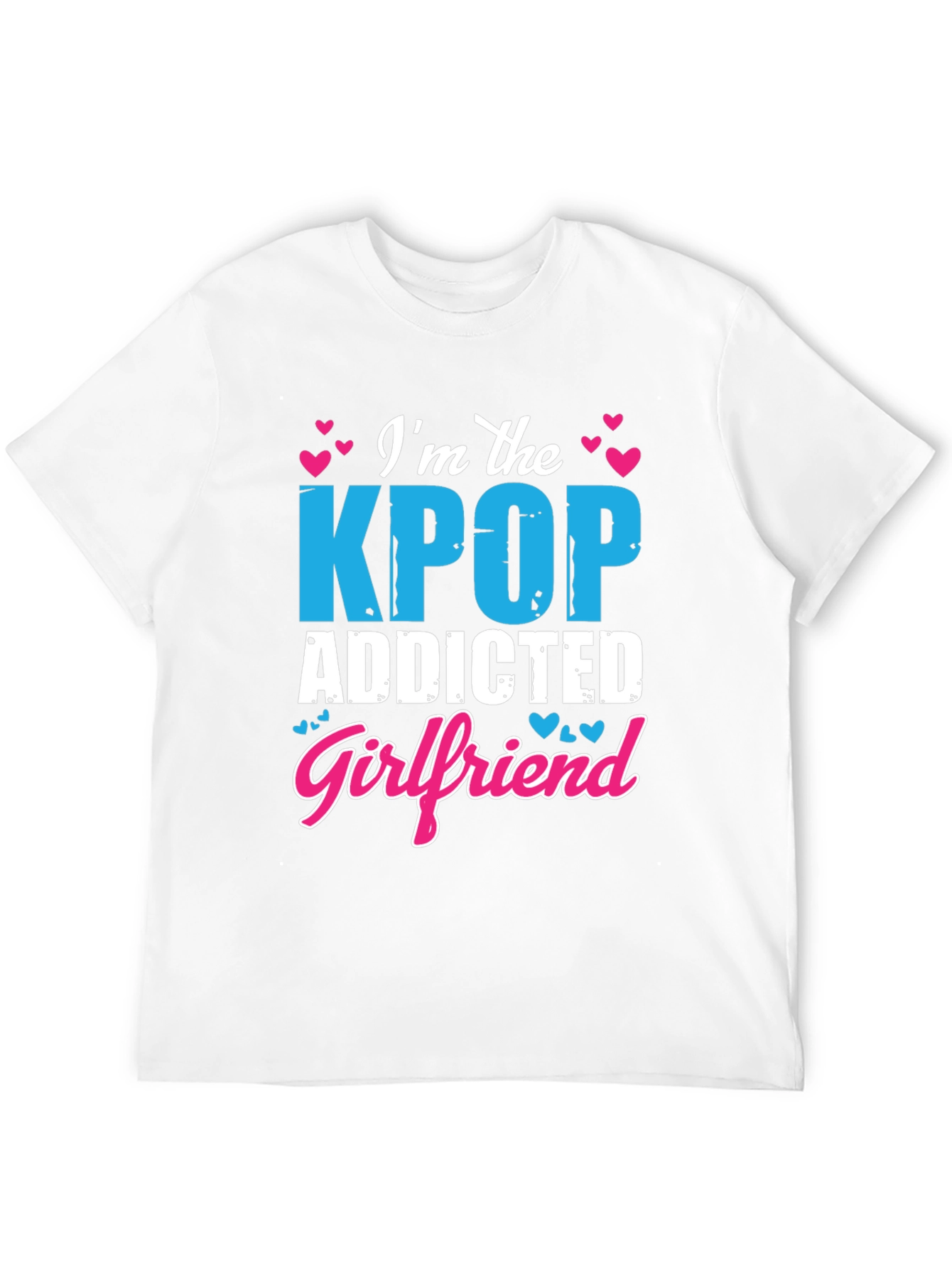 Kpop Addicted Girlfriend Graphic Tee