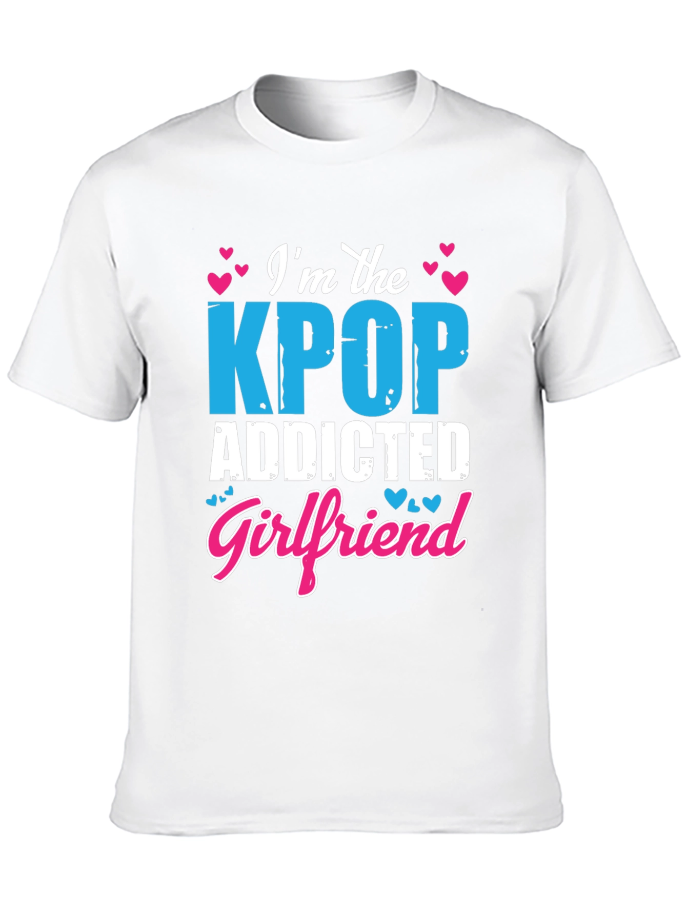 Kpop Addicted Girlfriend Graphic Tee