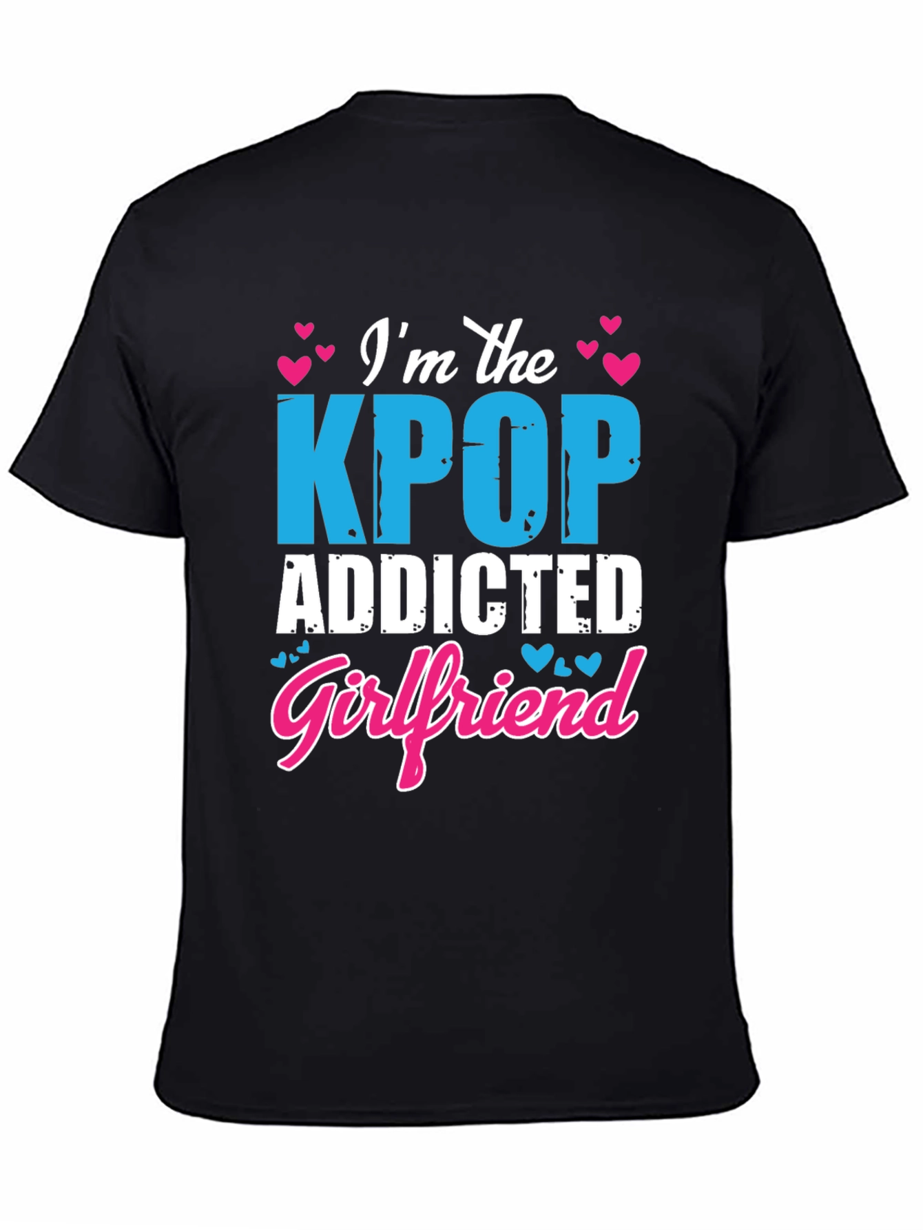Kpop Addicted Girlfriend Graphic Tee