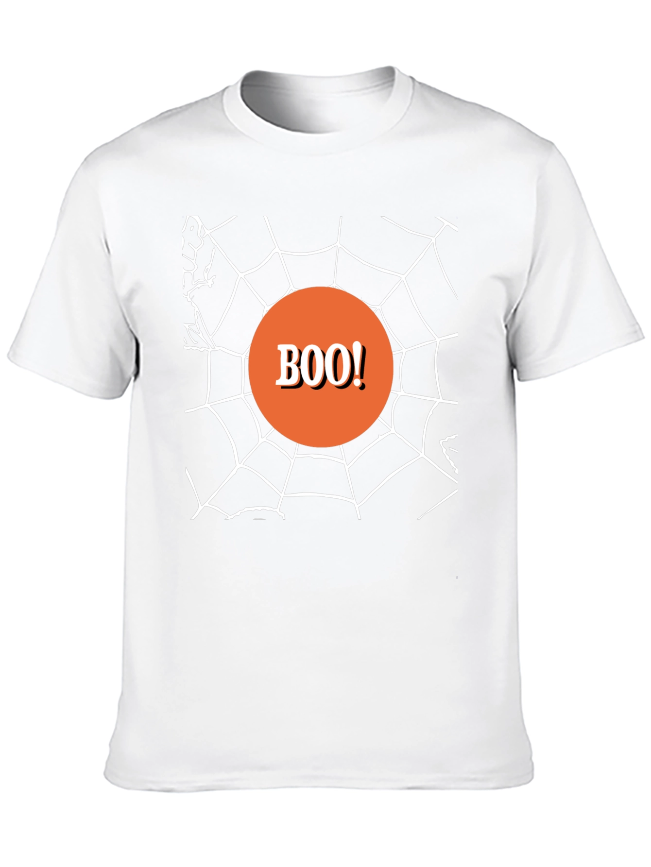 Boo! Halloween Spiderweb T-Shirt