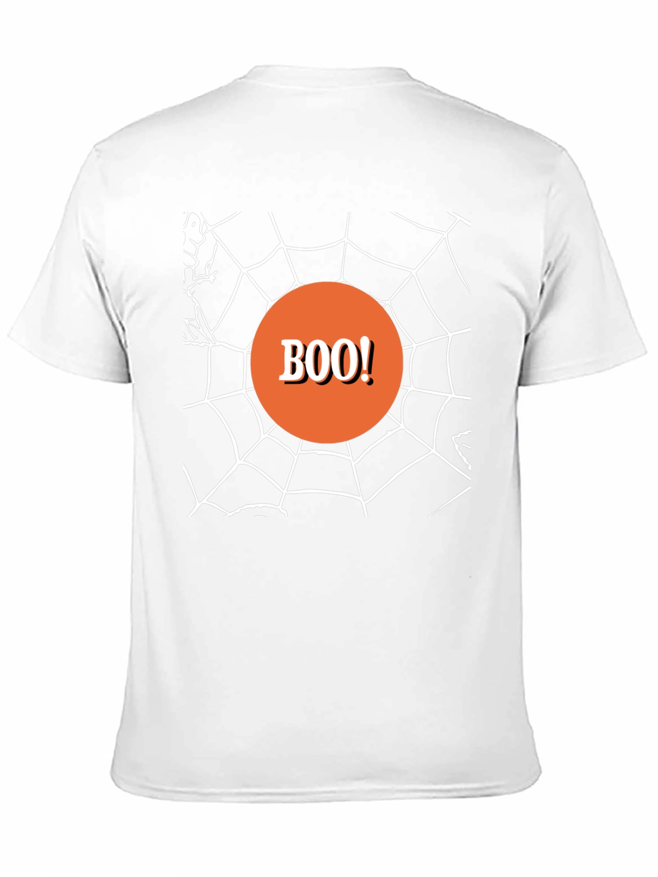 Boo! Halloween Spiderweb T-Shirt