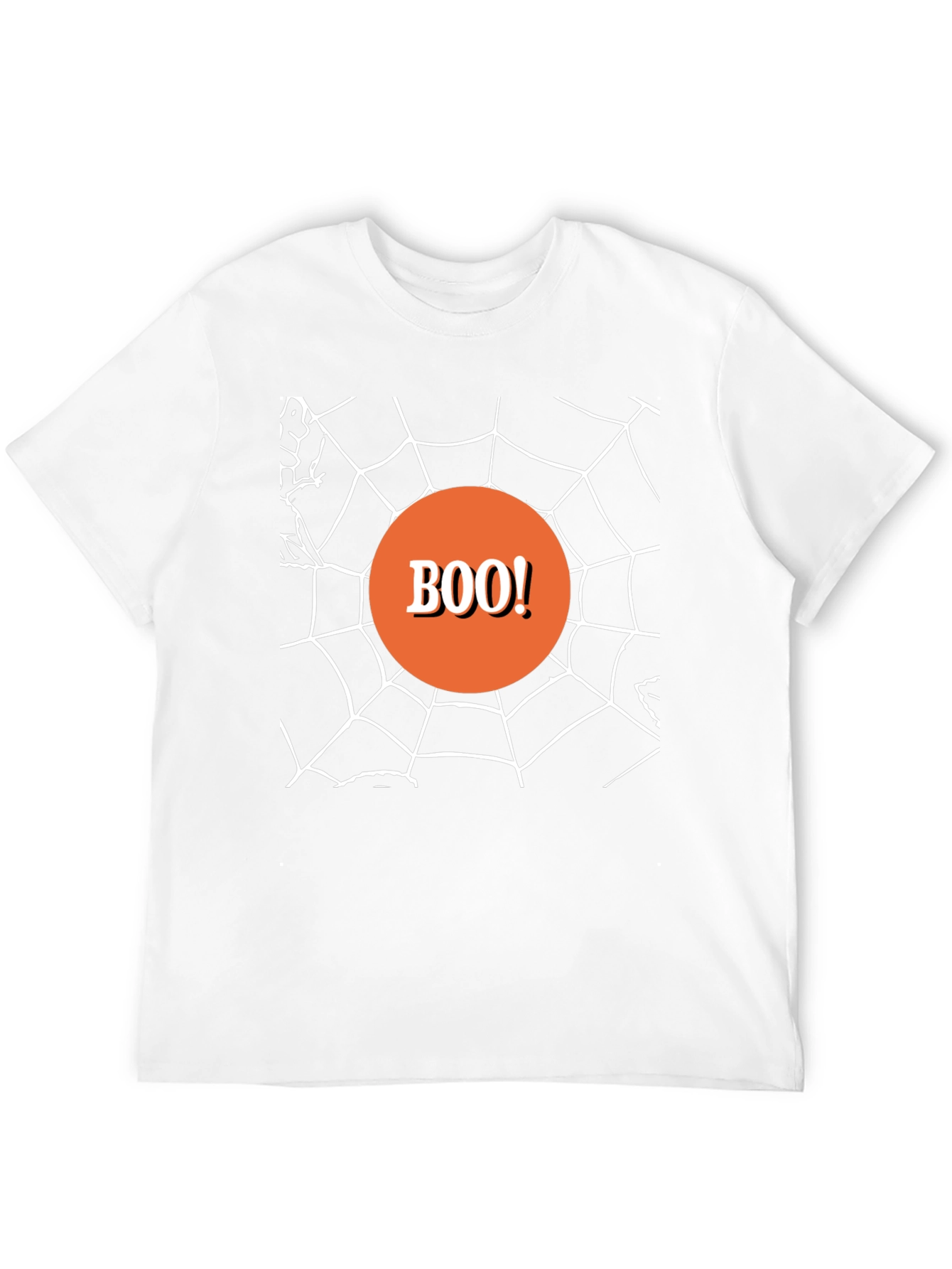 Boo! Halloween Spiderweb T-Shirt