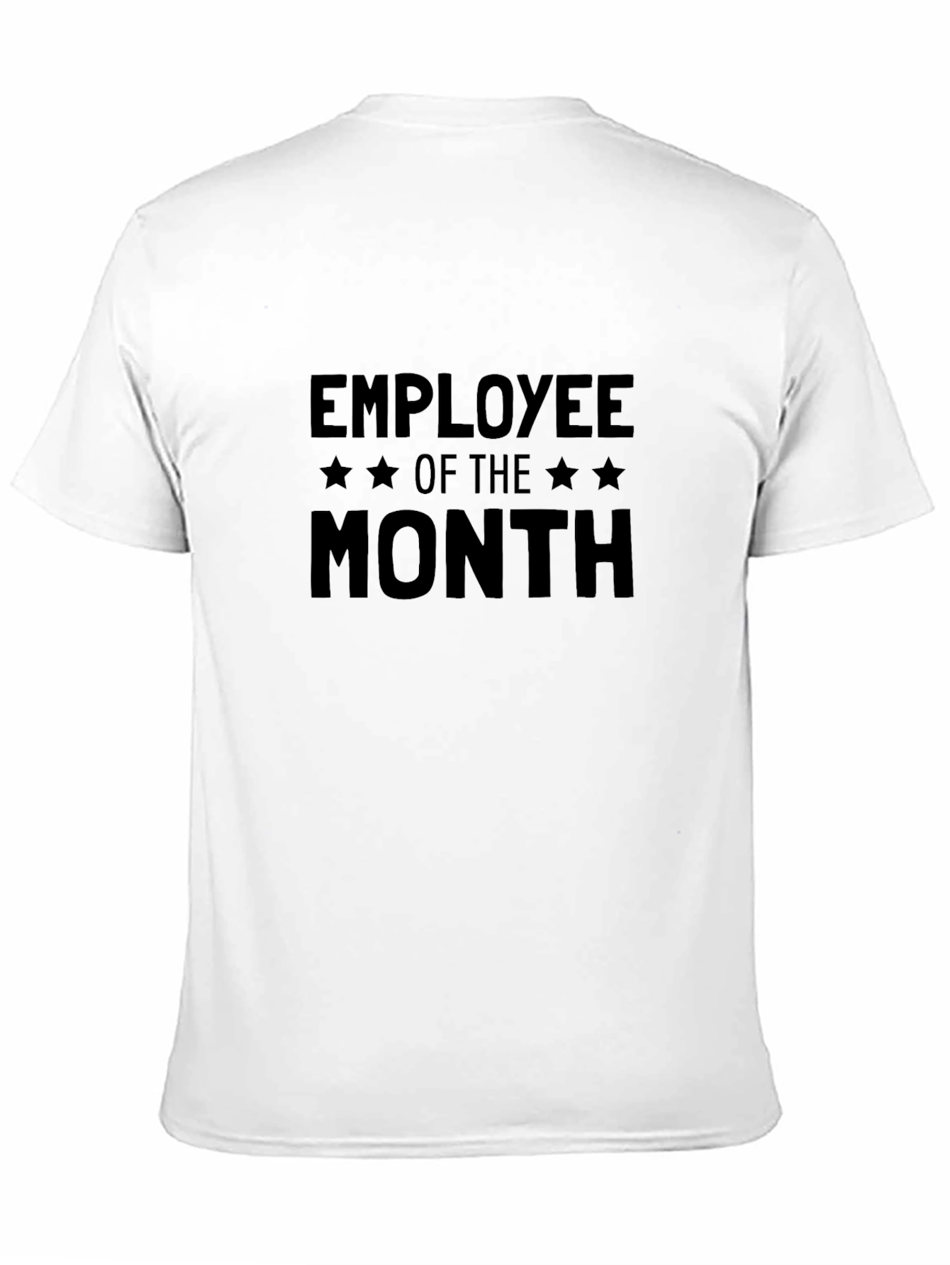 Employee of the Month Black Graphic T-Shirt