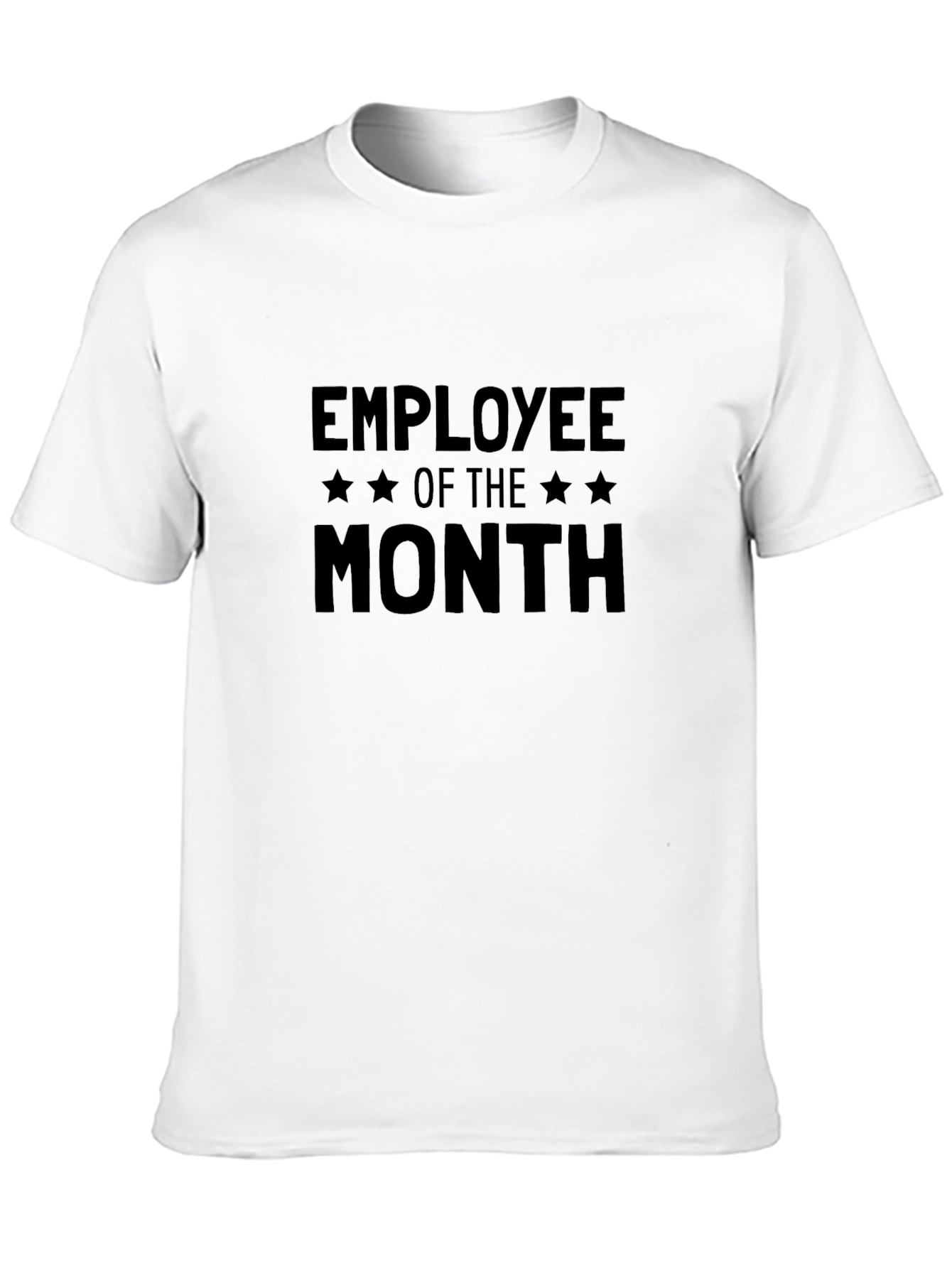 Employee of the Month Black Graphic T-Shirt