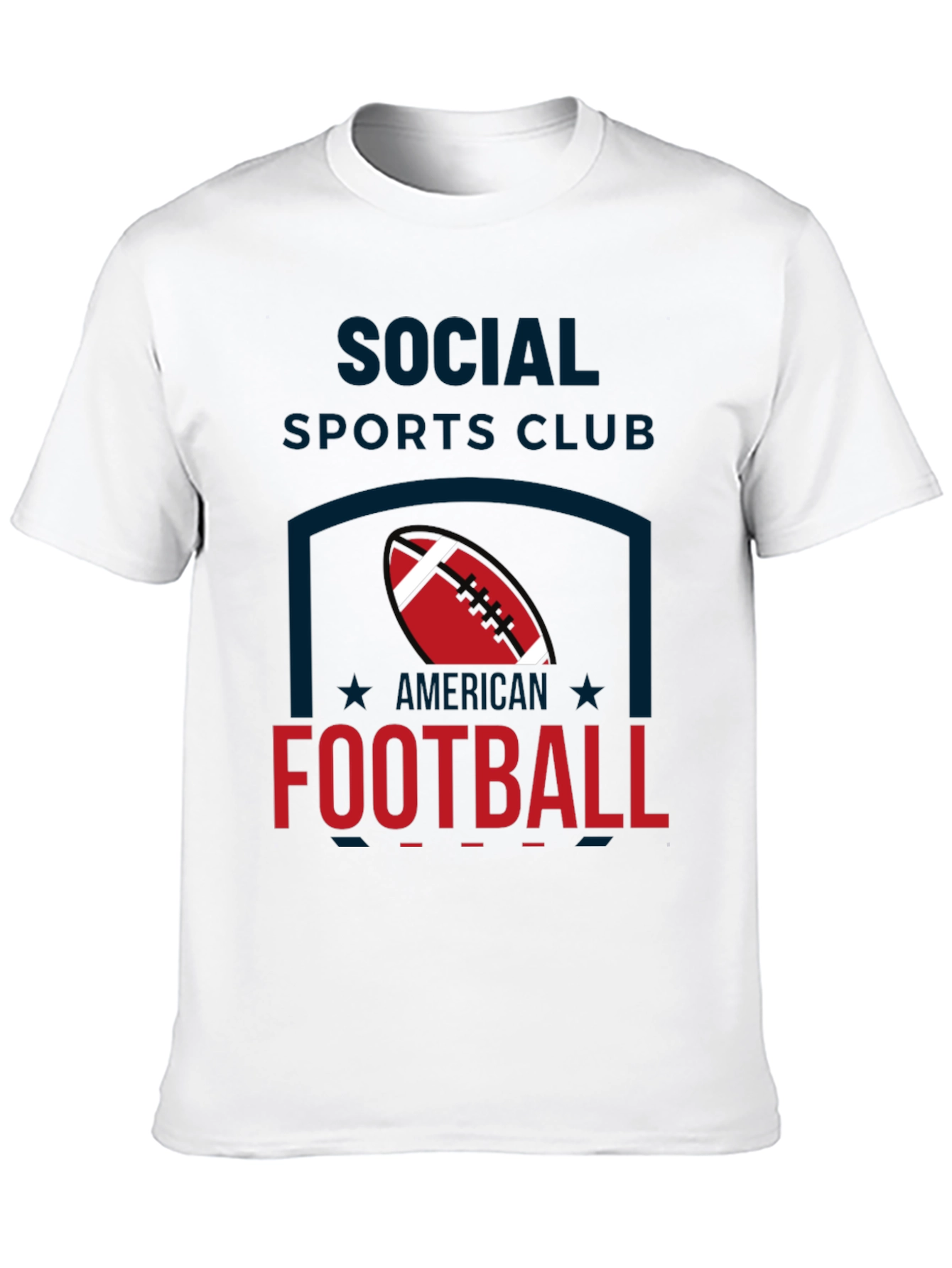 Social Sports Club Football T-Shirt