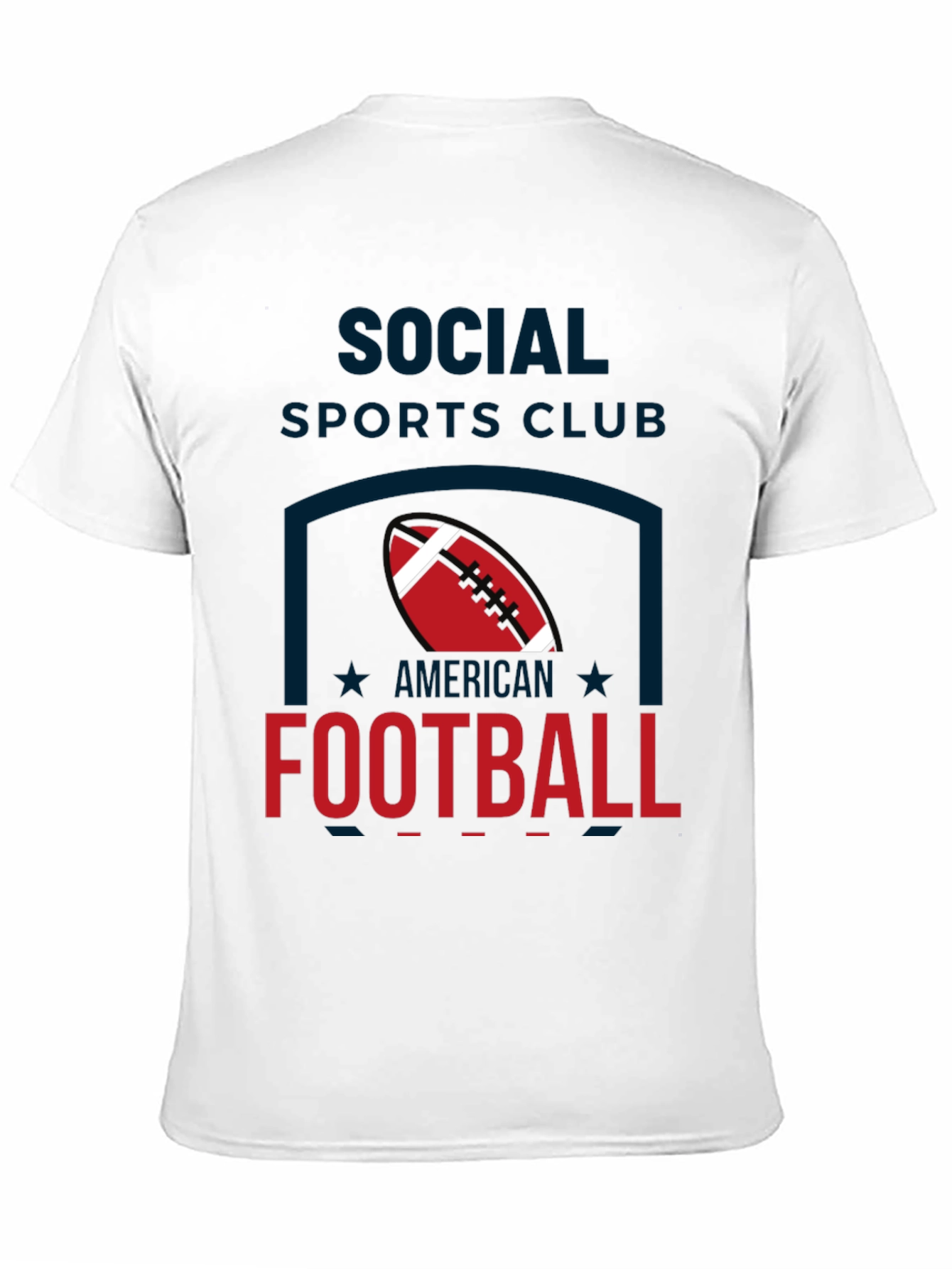 Social Sports Club Football T-Shirt