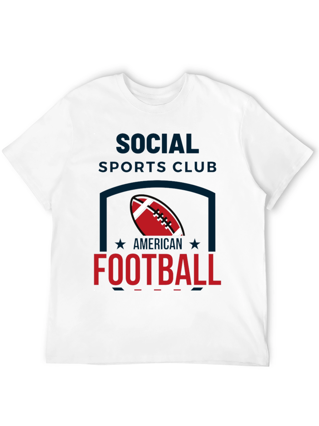 Social Sports Club Football T-Shirt