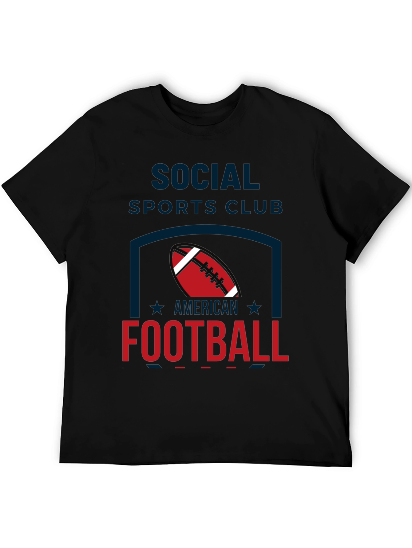 Social Sports Club Football T-Shirt