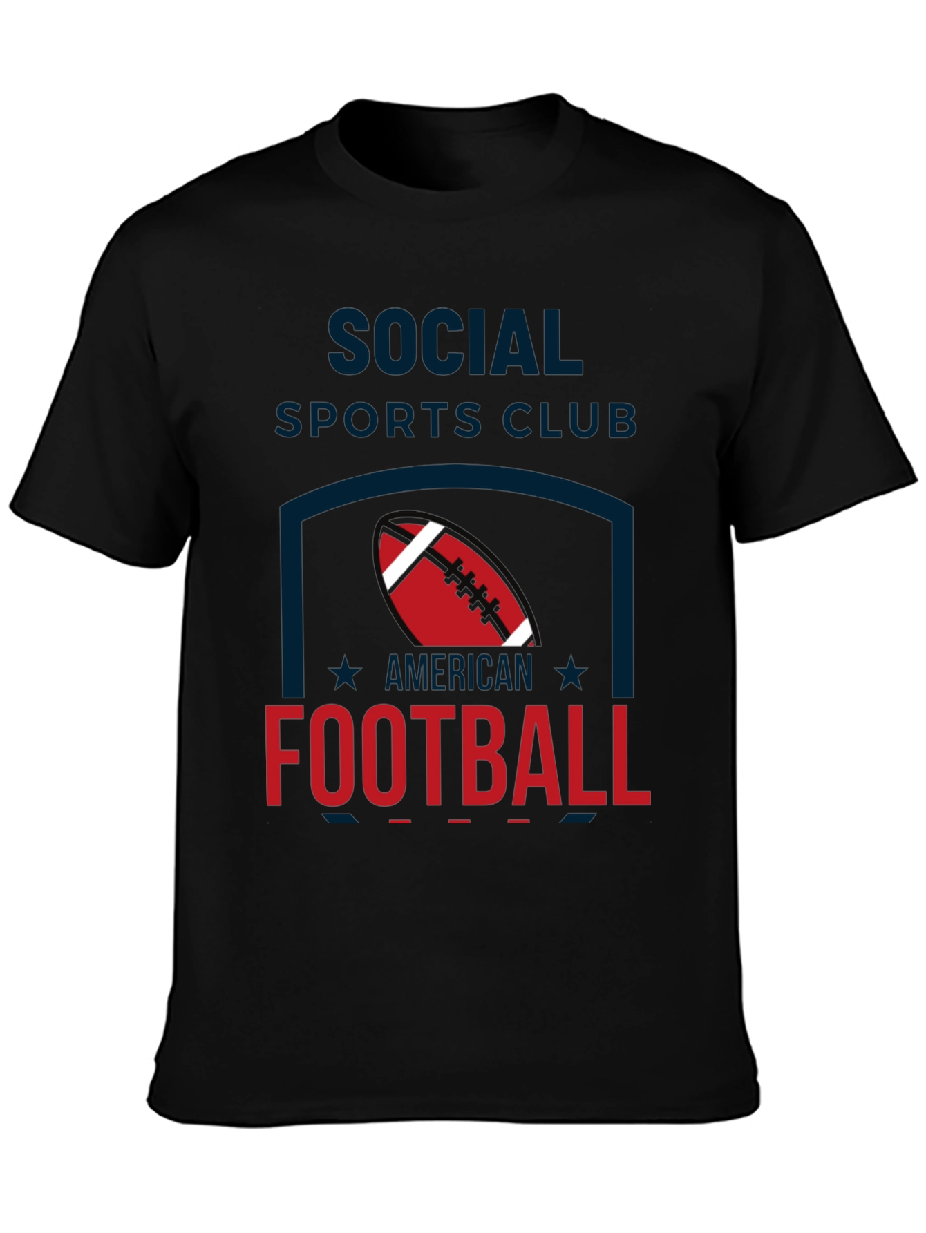 Social Sports Club Football T-Shirt