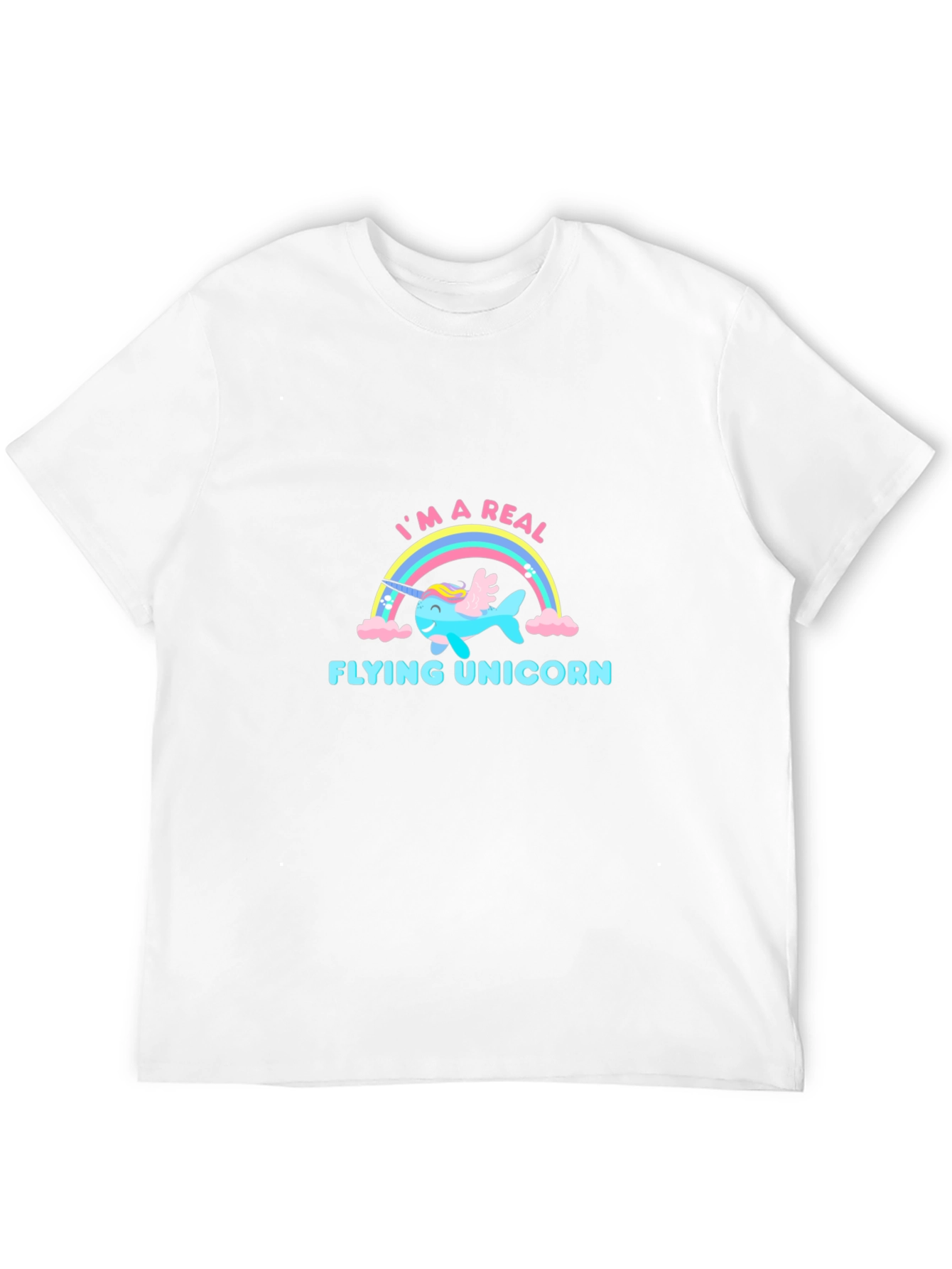 Funny Flying Unicorn Graphic T-Shirt