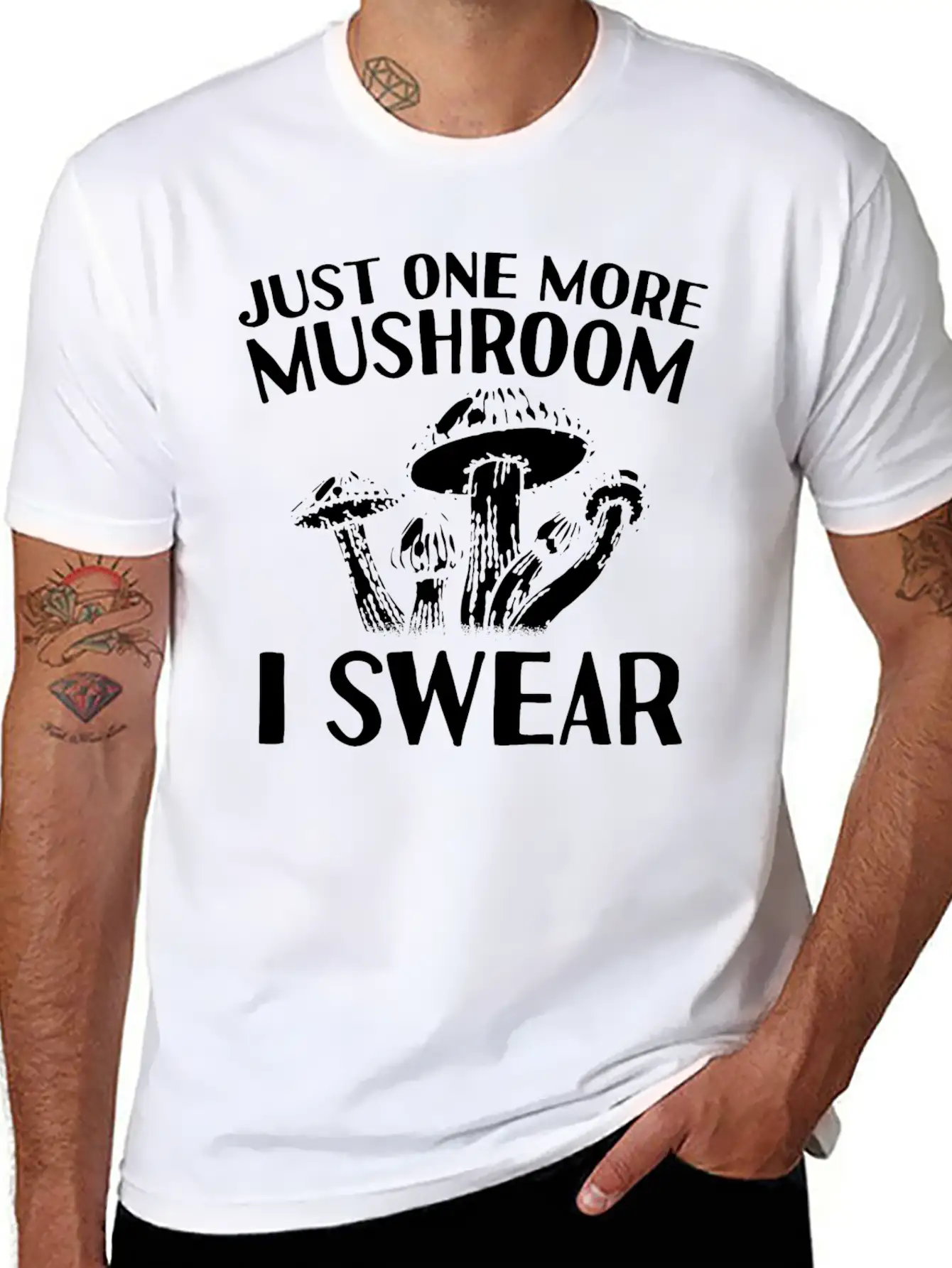 Mushroom Picker Sayings | Mushroom Picking Gift Unisex Casual T-Shirt – Clean Design For Daily Comfort