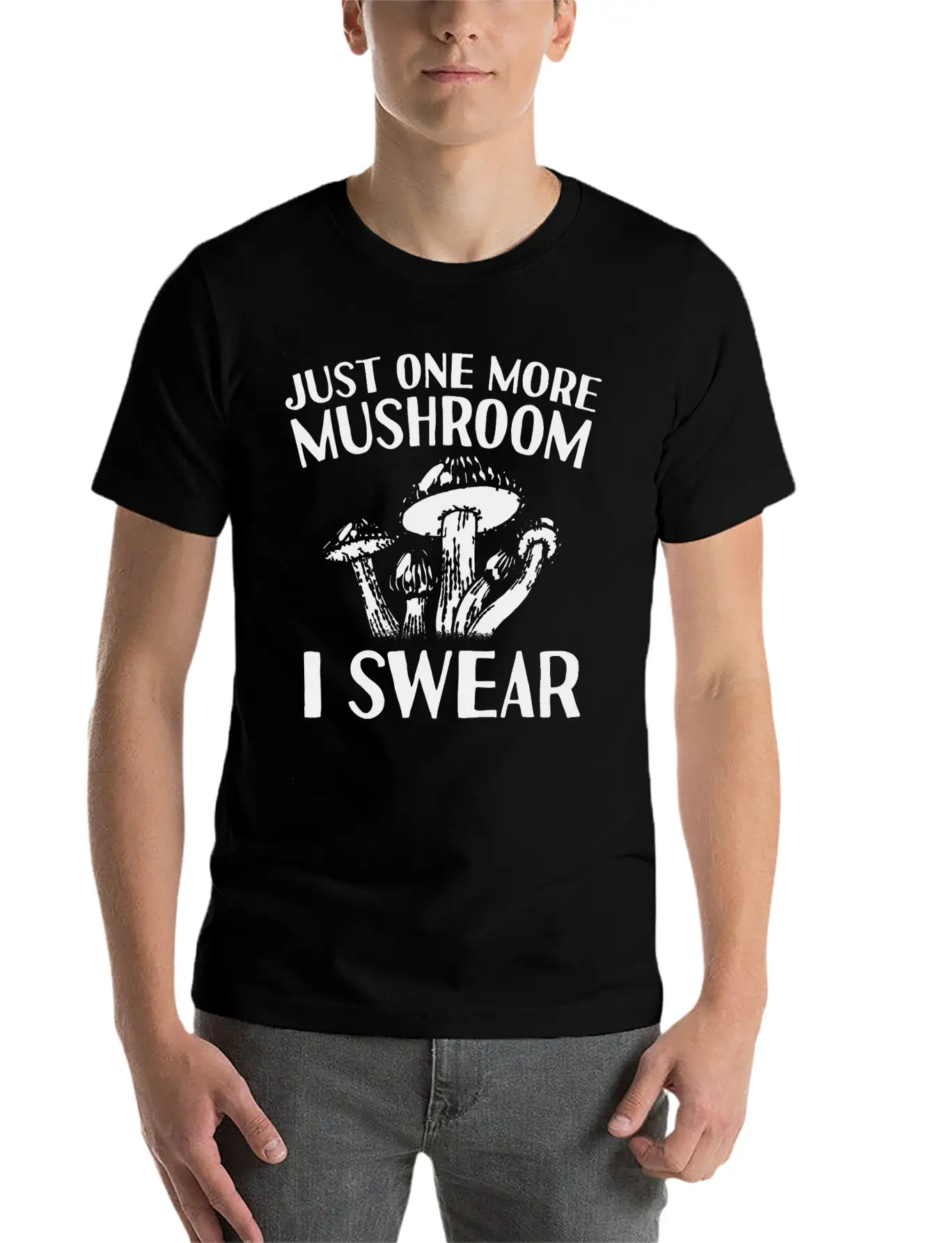 Mushroom Picker Sayings | Mushroom Picking Gift Unisex Casual T-Shirt – Clean Design For Daily Comfort
