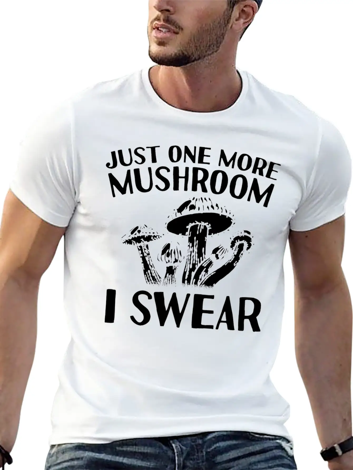 Mushroom Picker Sayings | Mushroom Picking Gift Unisex Casual T-Shirt – Clean Design For Daily Comfort
