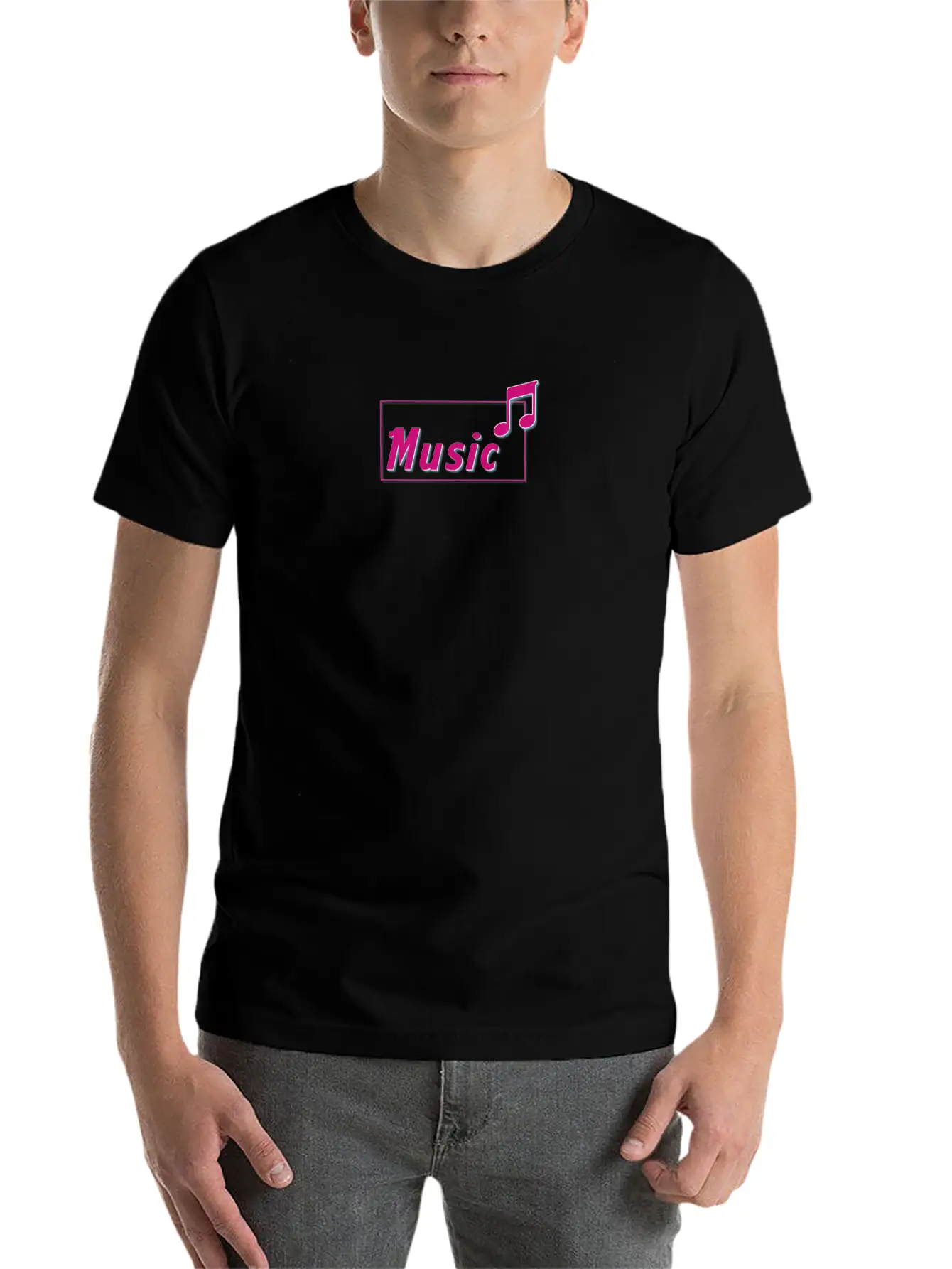 Music Unisex Casual T-Shirt – Clean Design For Daily Comfort