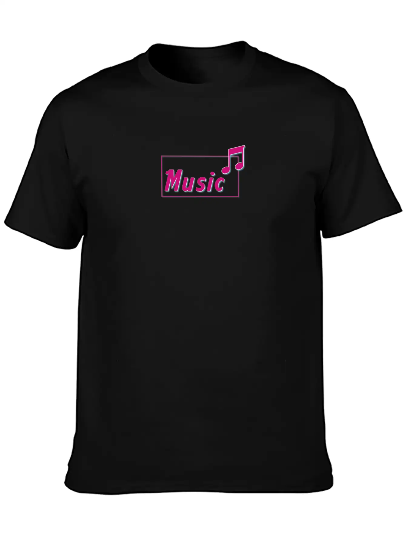 Music Unisex Casual T-Shirt – Clean Design For Daily Comfort