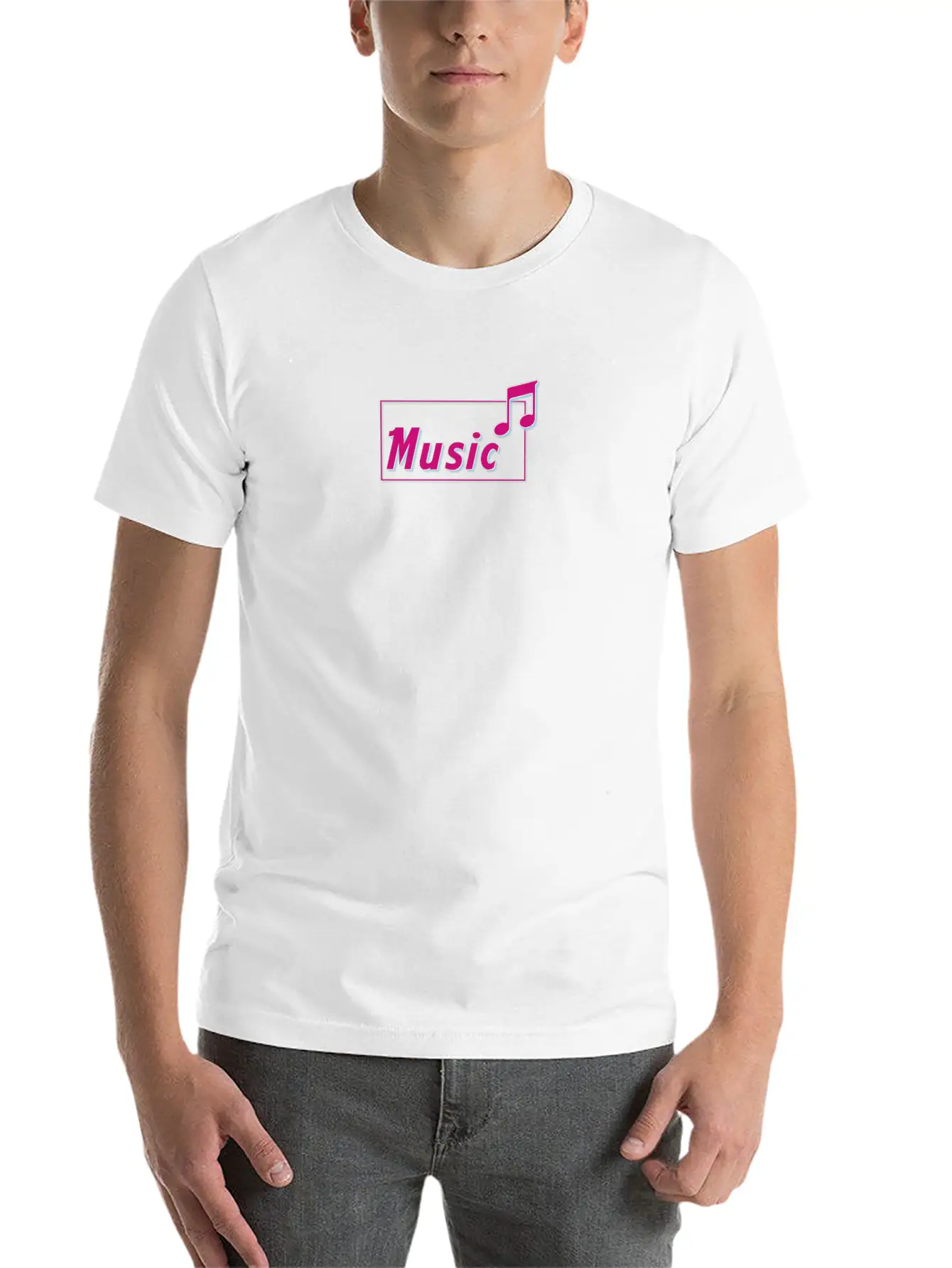 Music Unisex Casual T-Shirt – Clean Design For Daily Comfort