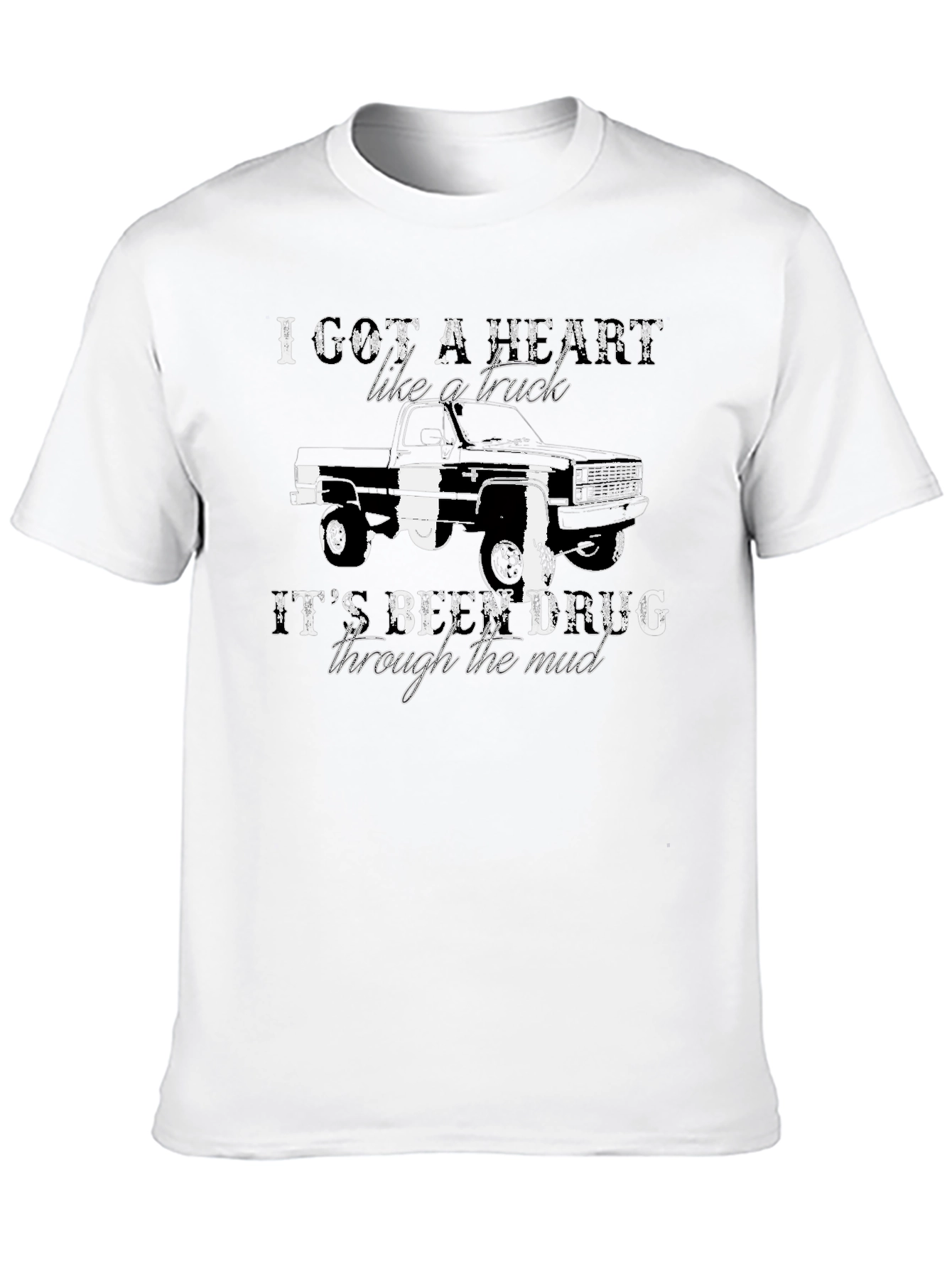 Truck Heart Mud T-Shirt