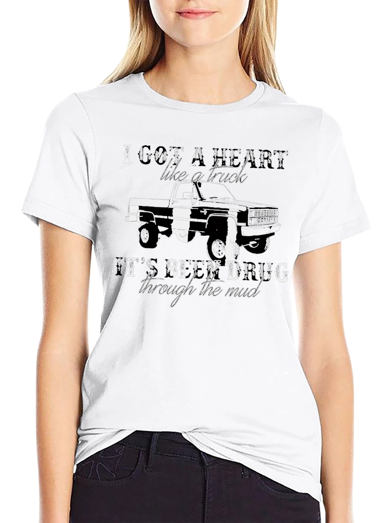 Truck Heart Mud T-Shirt