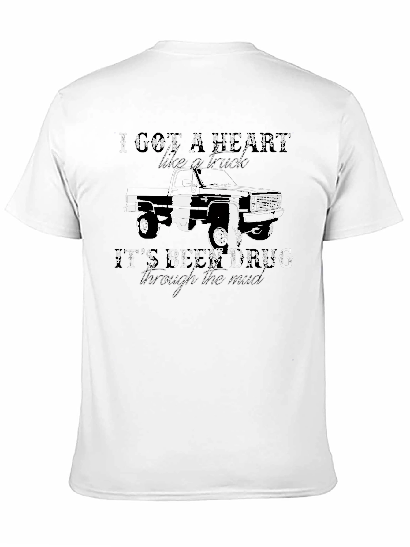 Truck Heart Mud T-Shirt
