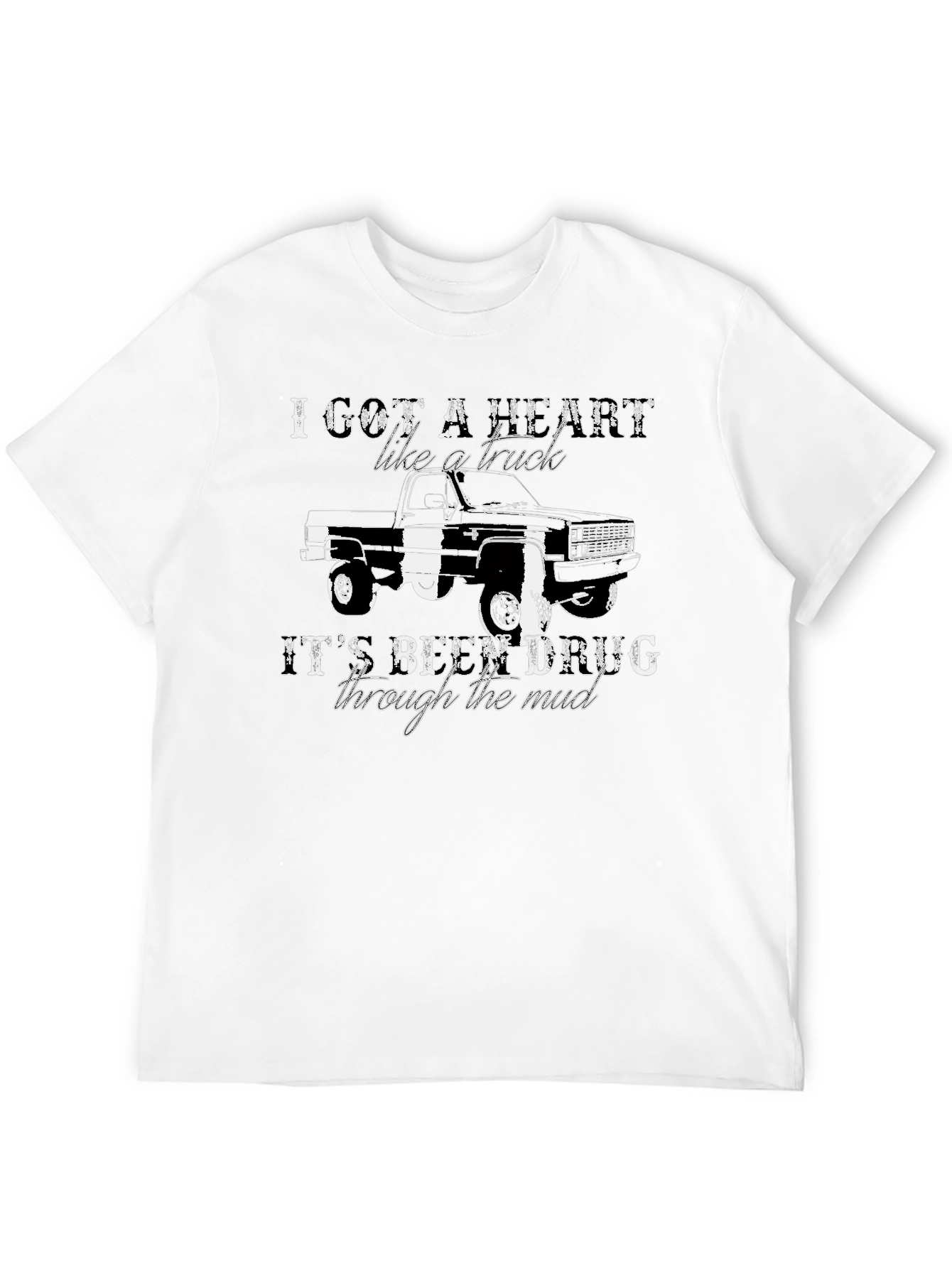 Truck Heart Mud T-Shirt
