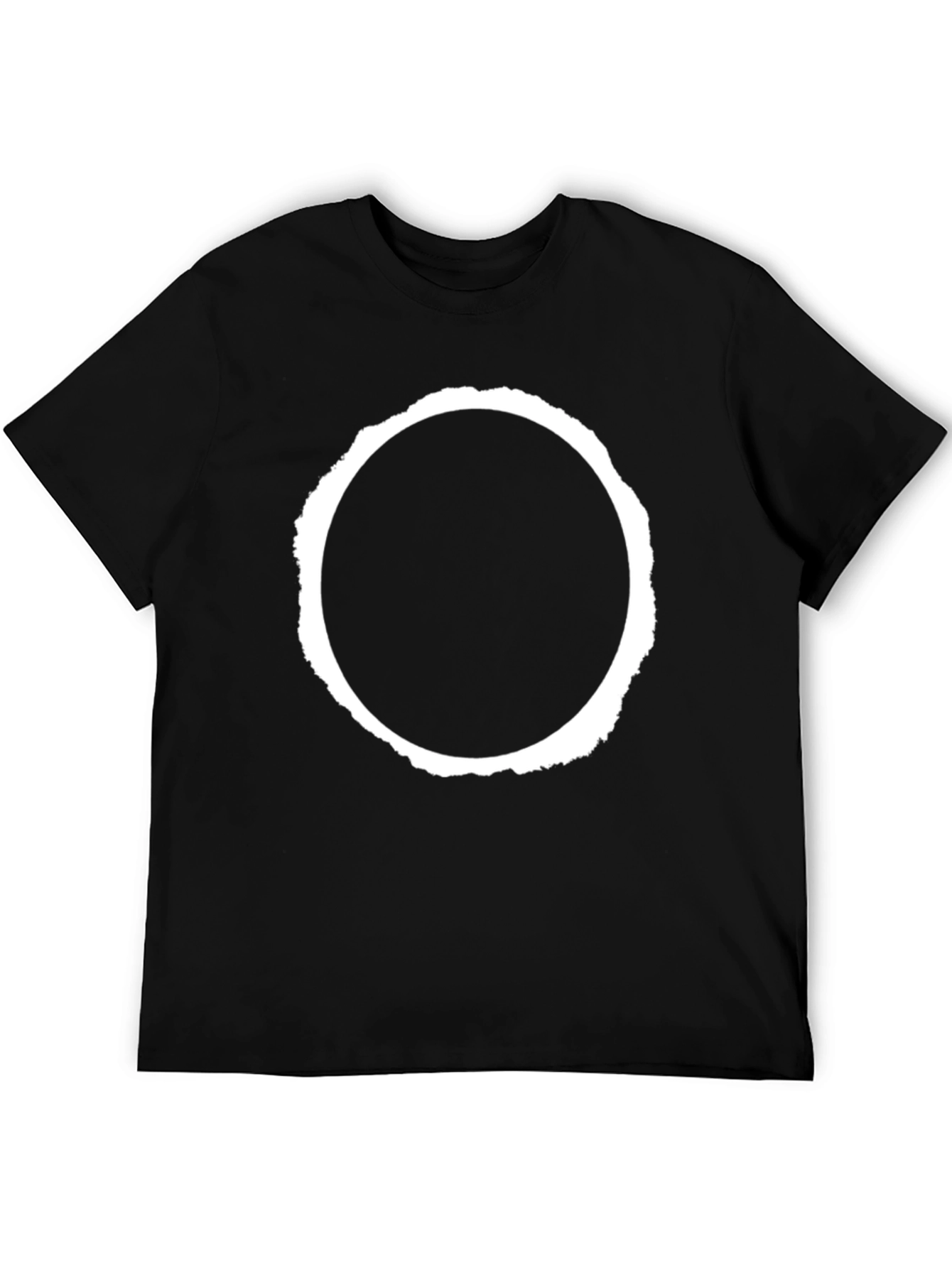 Eclipse Graphic Tee - Black Cotton Blend