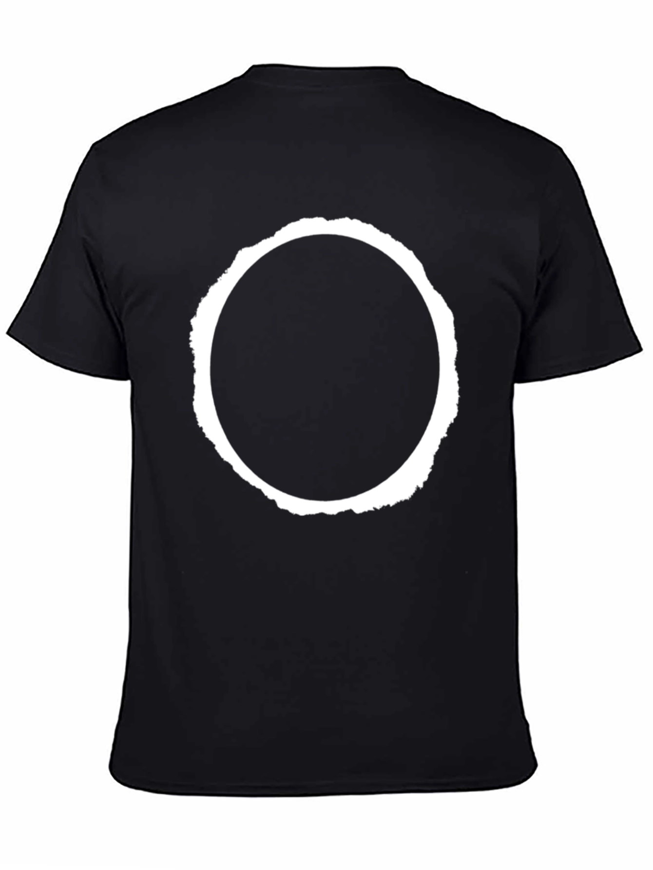 Eclipse Graphic Tee - Black Cotton Blend