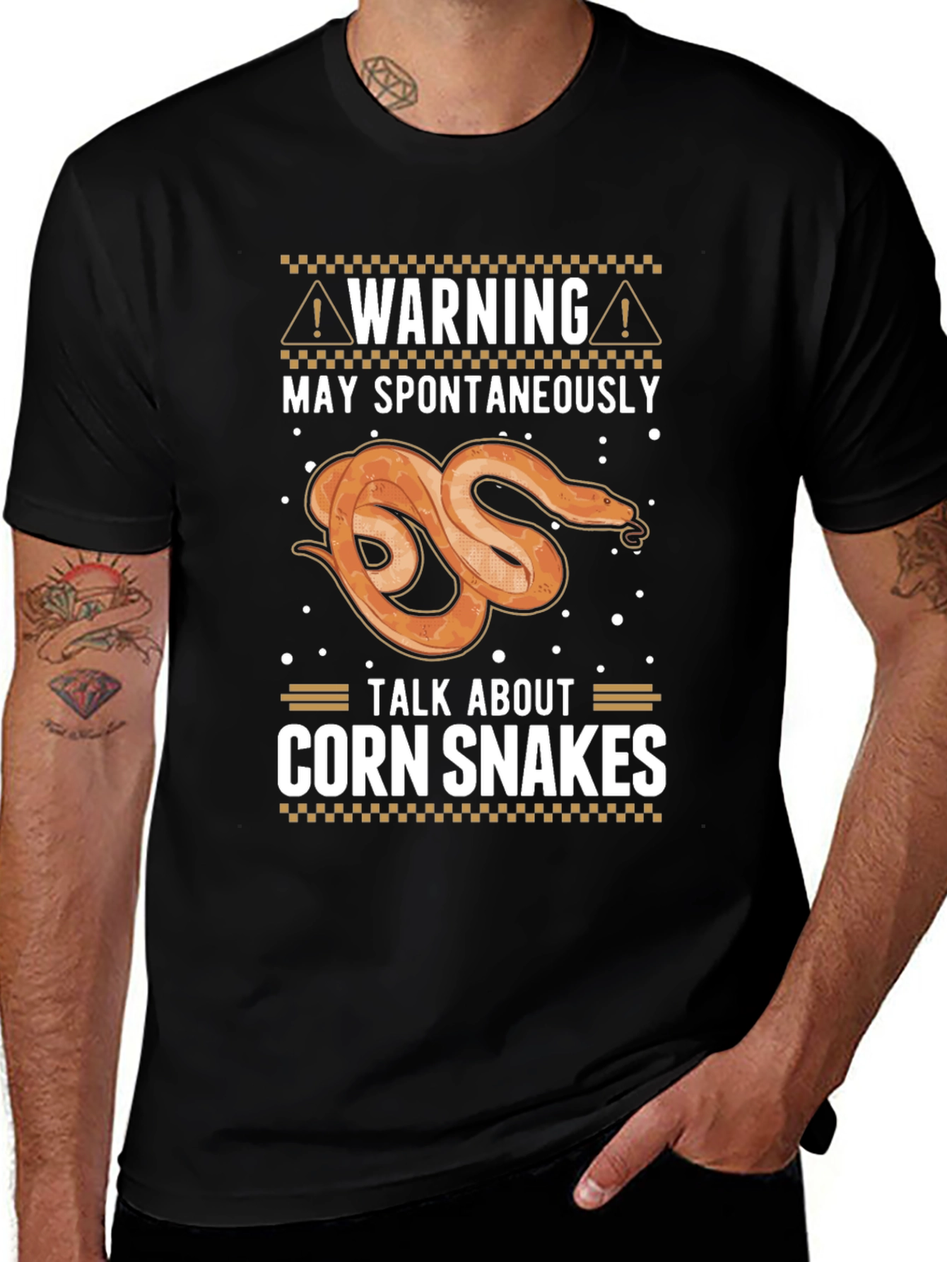 Corn Snake Warning T-Shirt