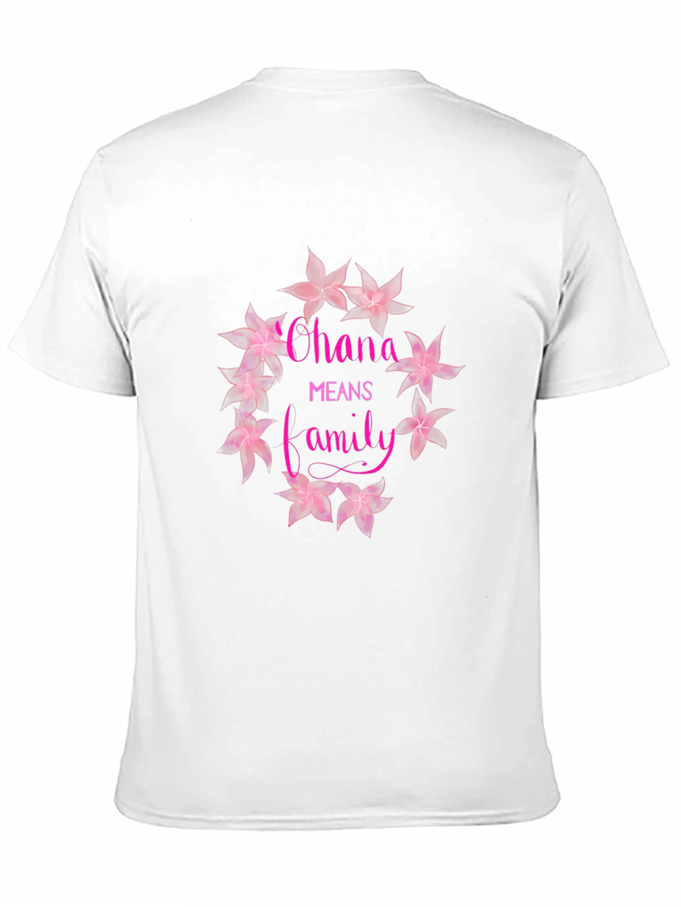Ohana Means Family Floral T-Shirt