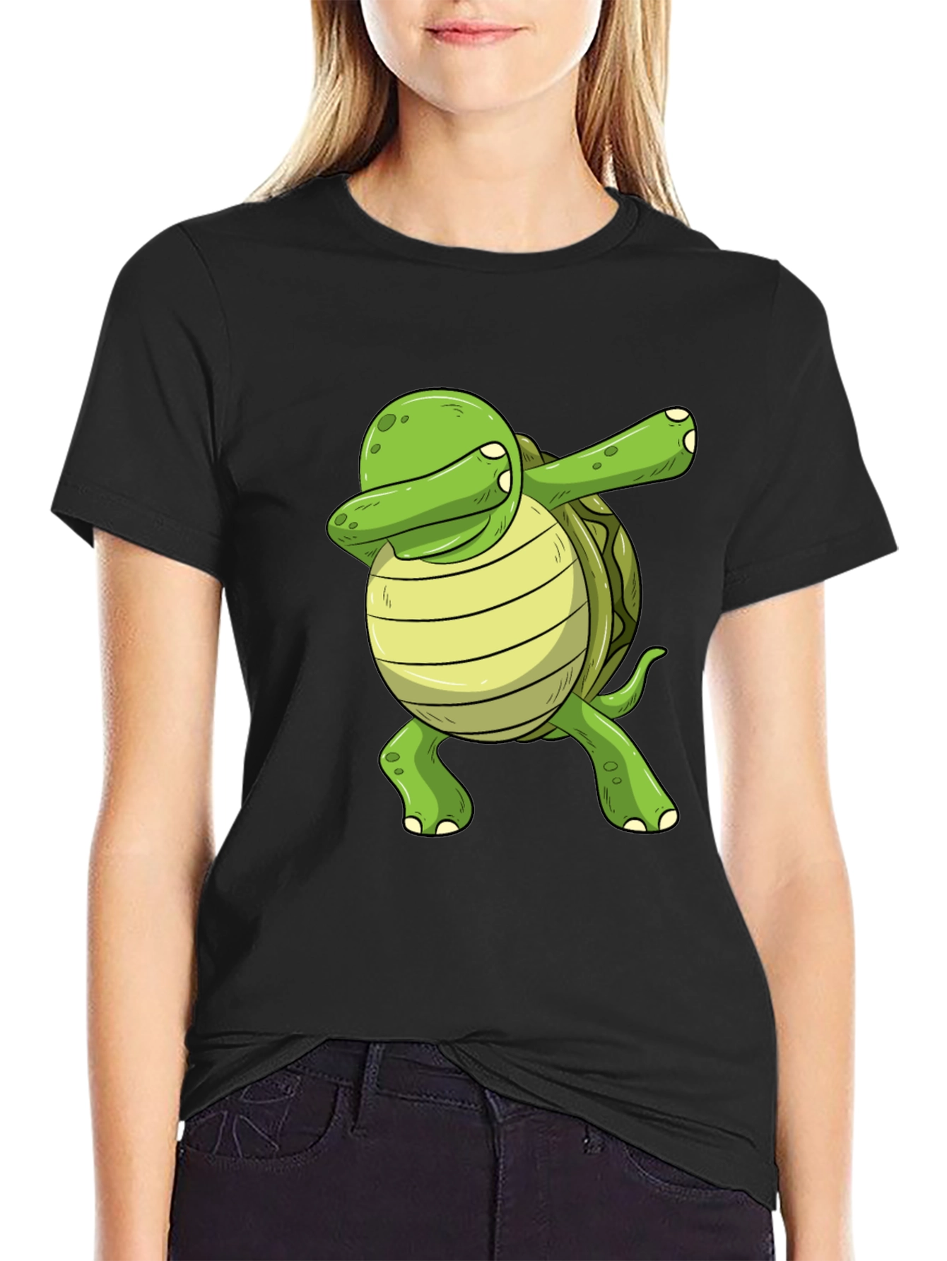 Dabbing Turtle Graphic Tee - Trendy & Fun!