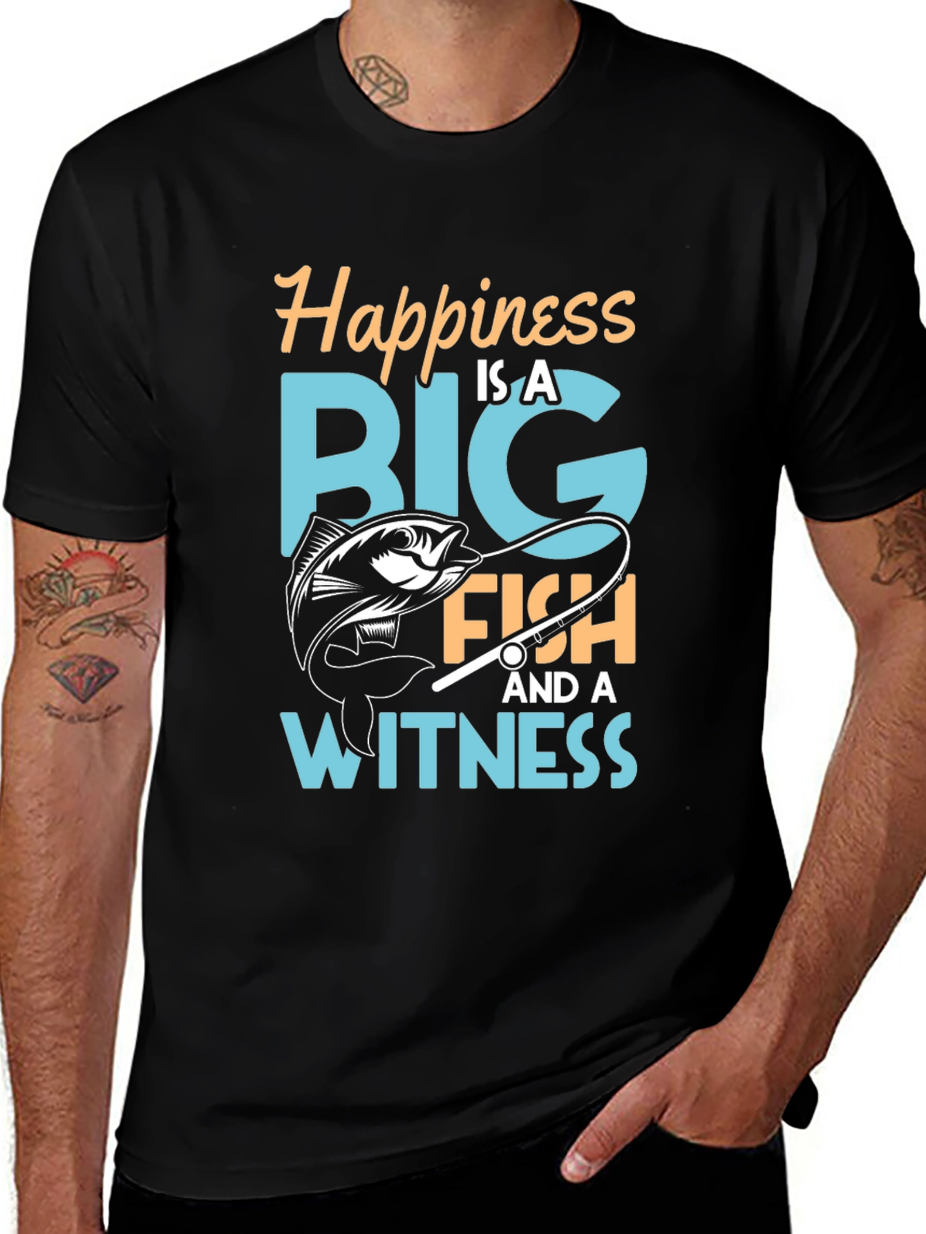Happiness is a Big Fish T-Shirt