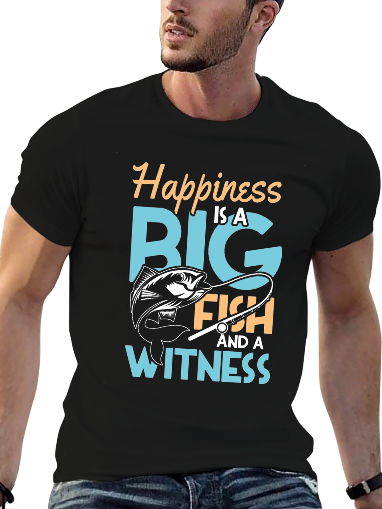 Happiness is a Big Fish T-Shirt