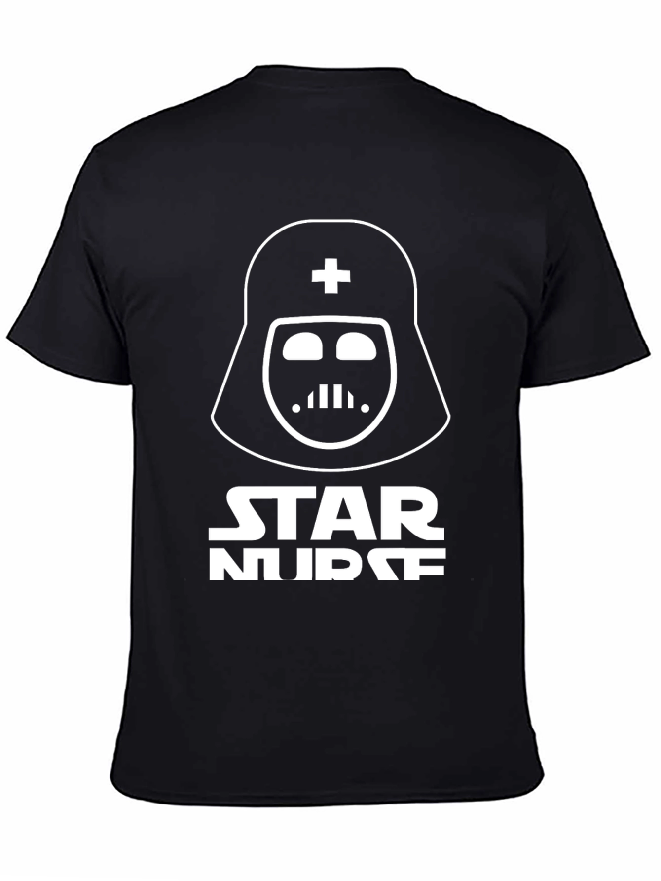 Star Nurse T-Shirt Darth Vader Design