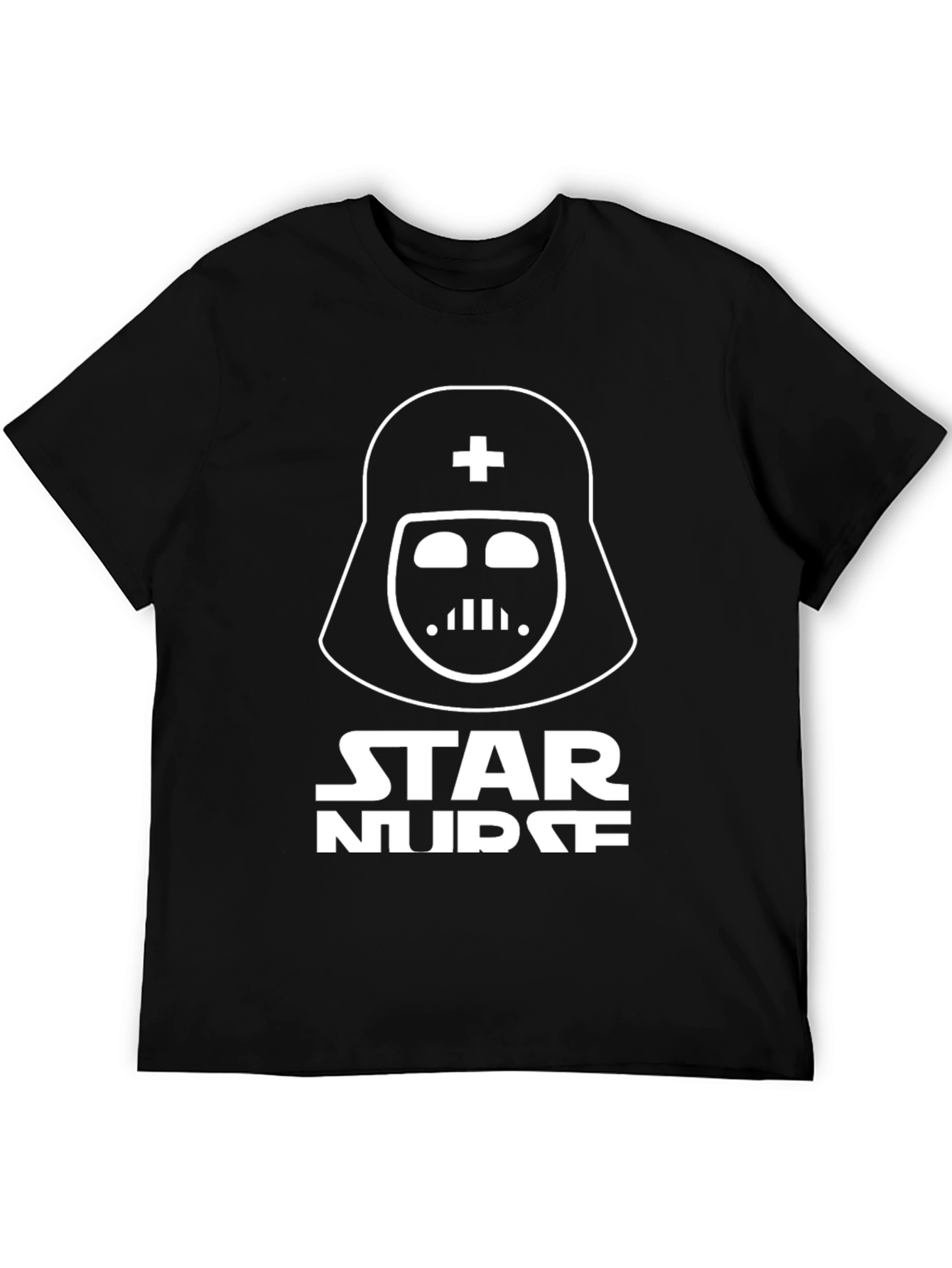 Star Nurse T-Shirt Darth Vader Design