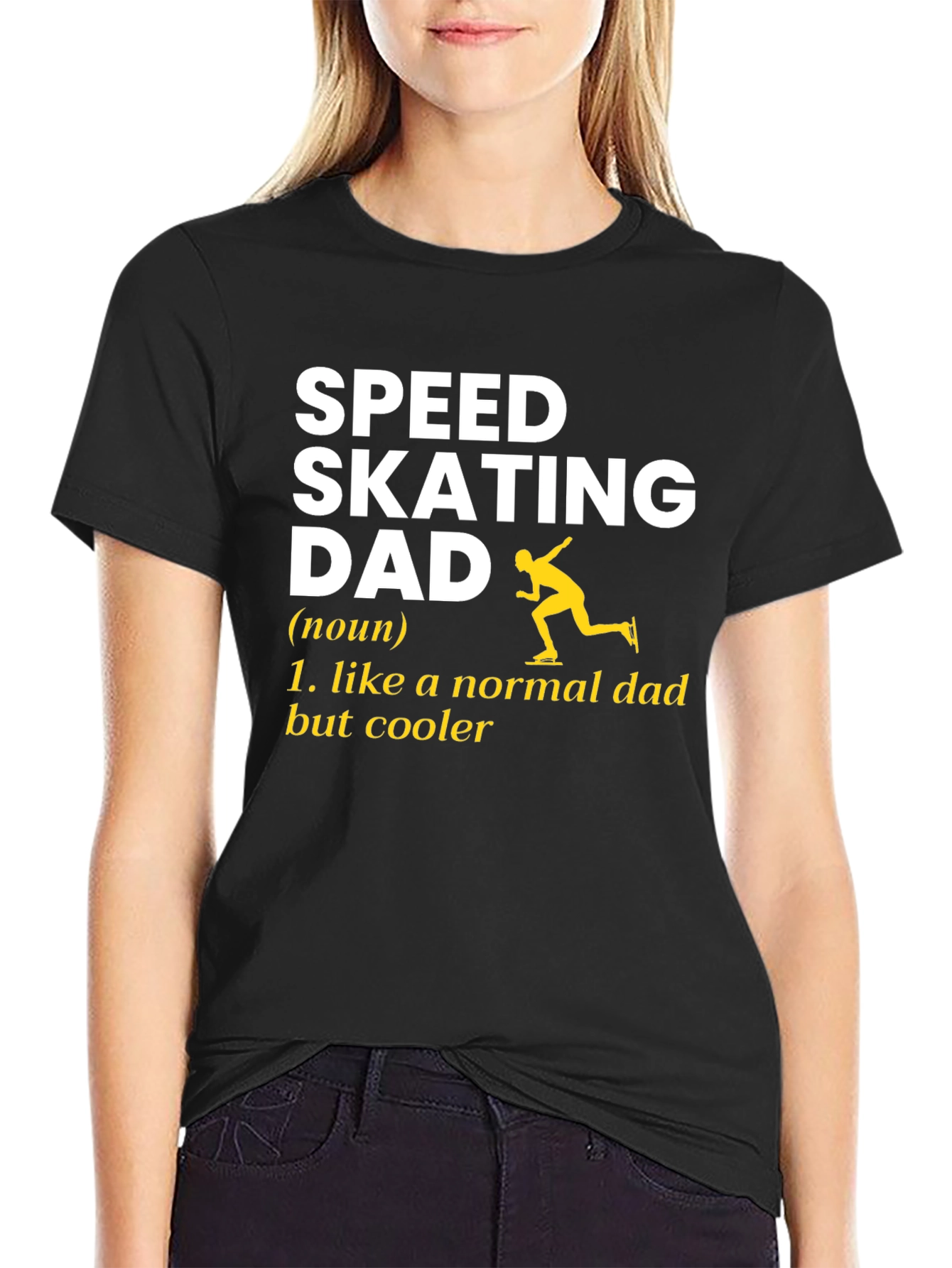 Speed Skating Dad T-Shirt
