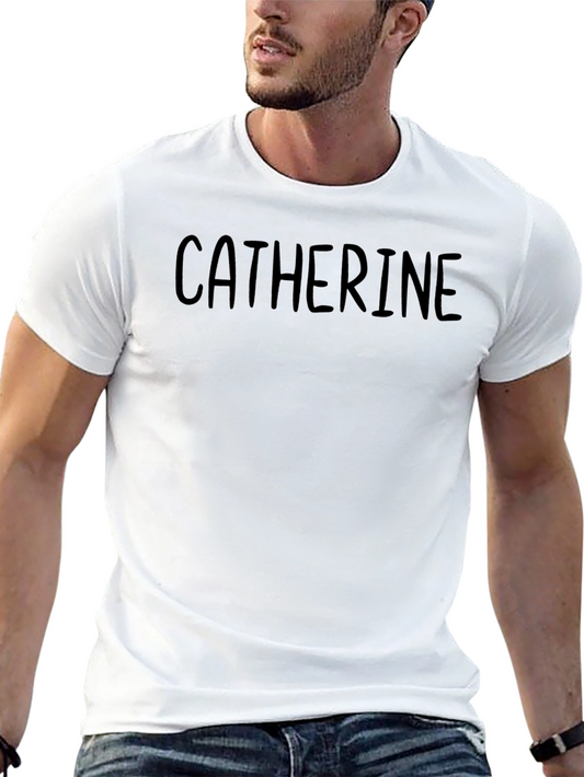 Catherine Name T-Shirt - Classic Black Tee
