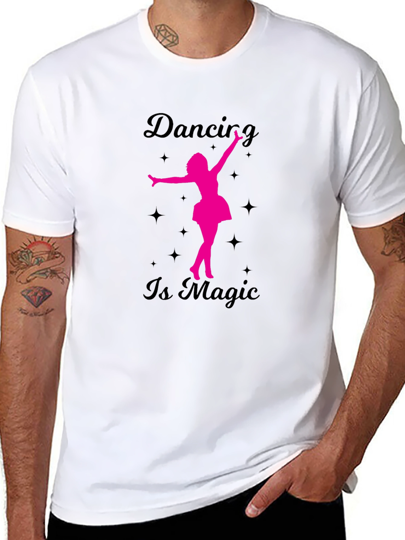 Dancing is Magic Graphic Tee
