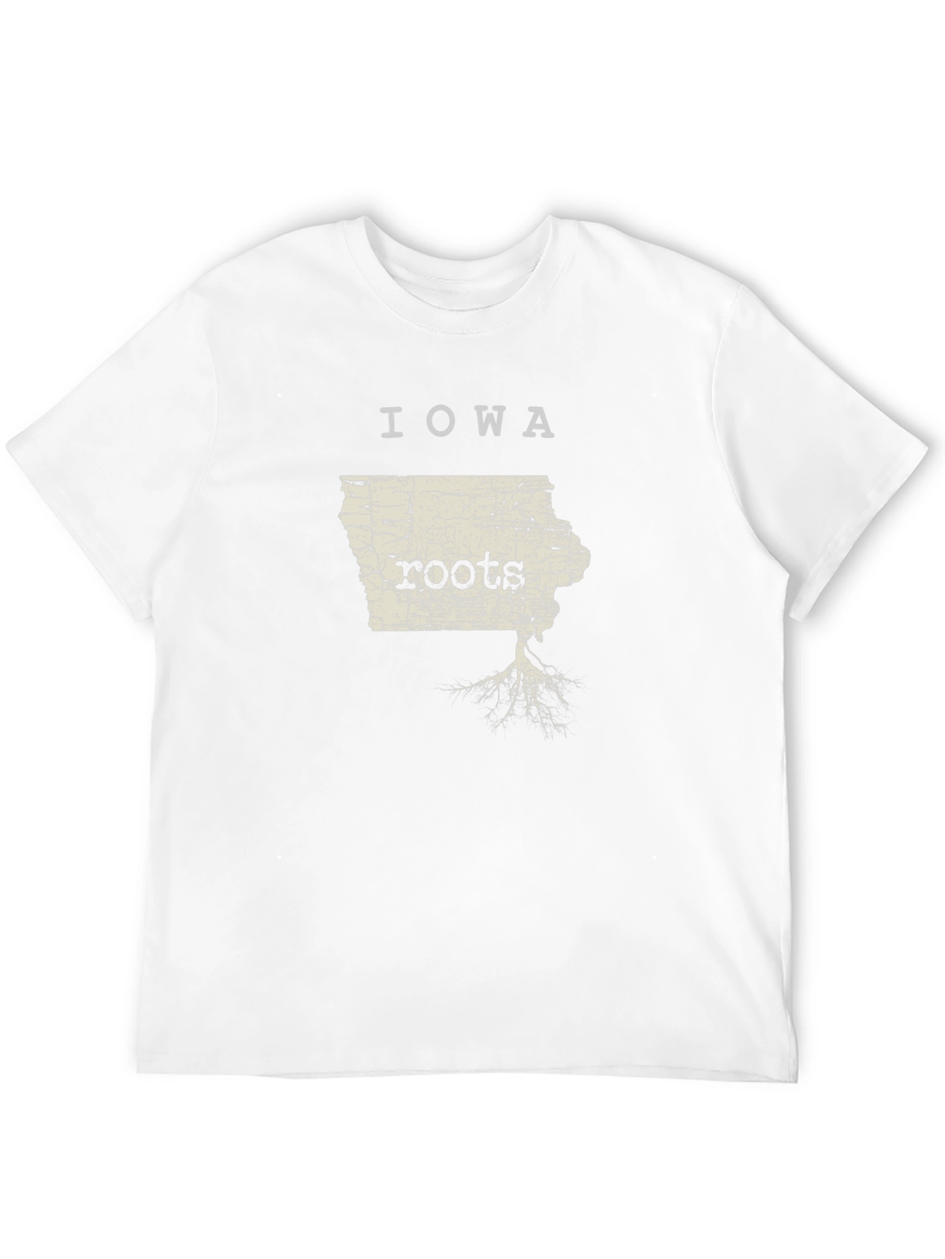 Iowa Roots Black Graphic T-Shirt