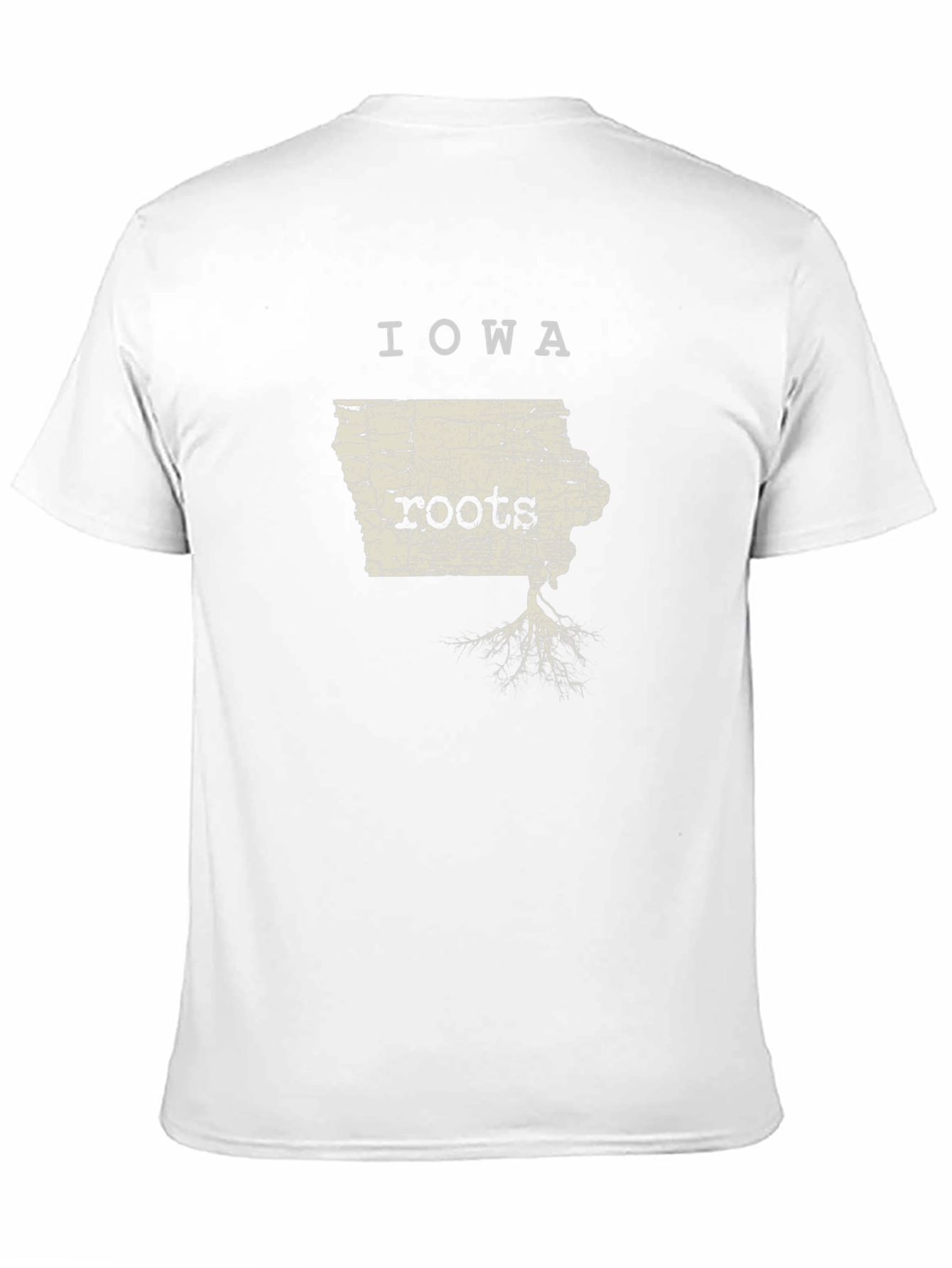 Iowa Roots Black Graphic T-Shirt